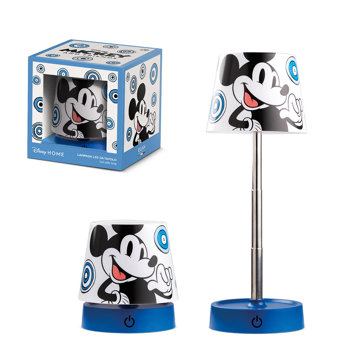Gilde Disney Tischleuchte (LED) rund „Mickey“