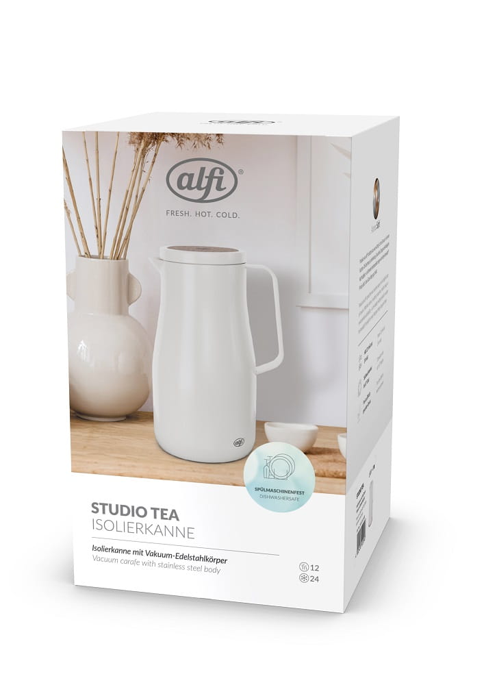 alfi Isolierkanne STUDIO TEA porcelain white 1,0 l