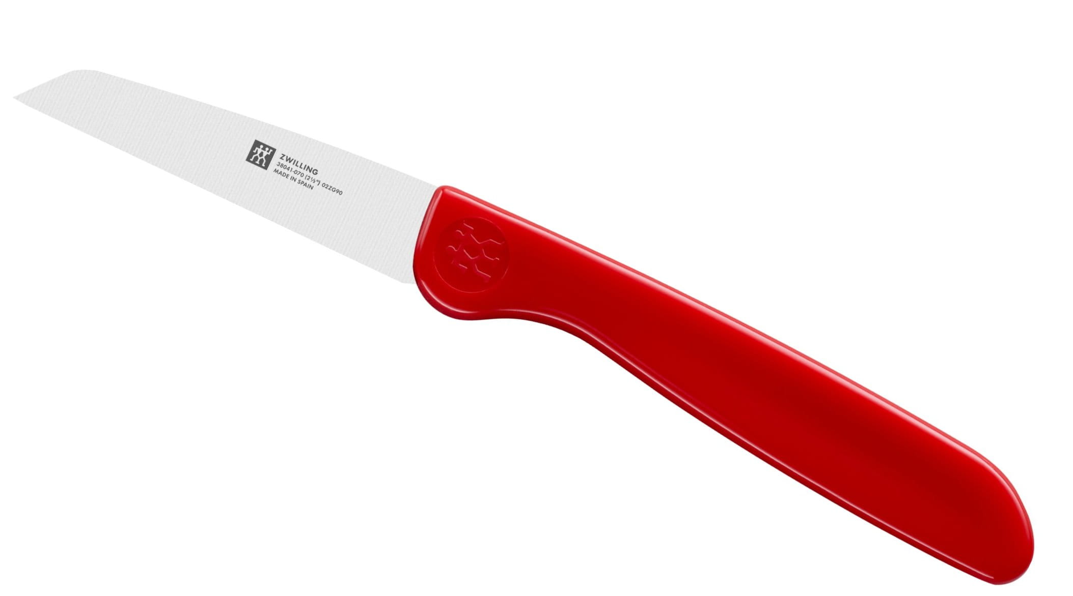 Zwilling Twin Grip Gemüsemesser rot 7 cm