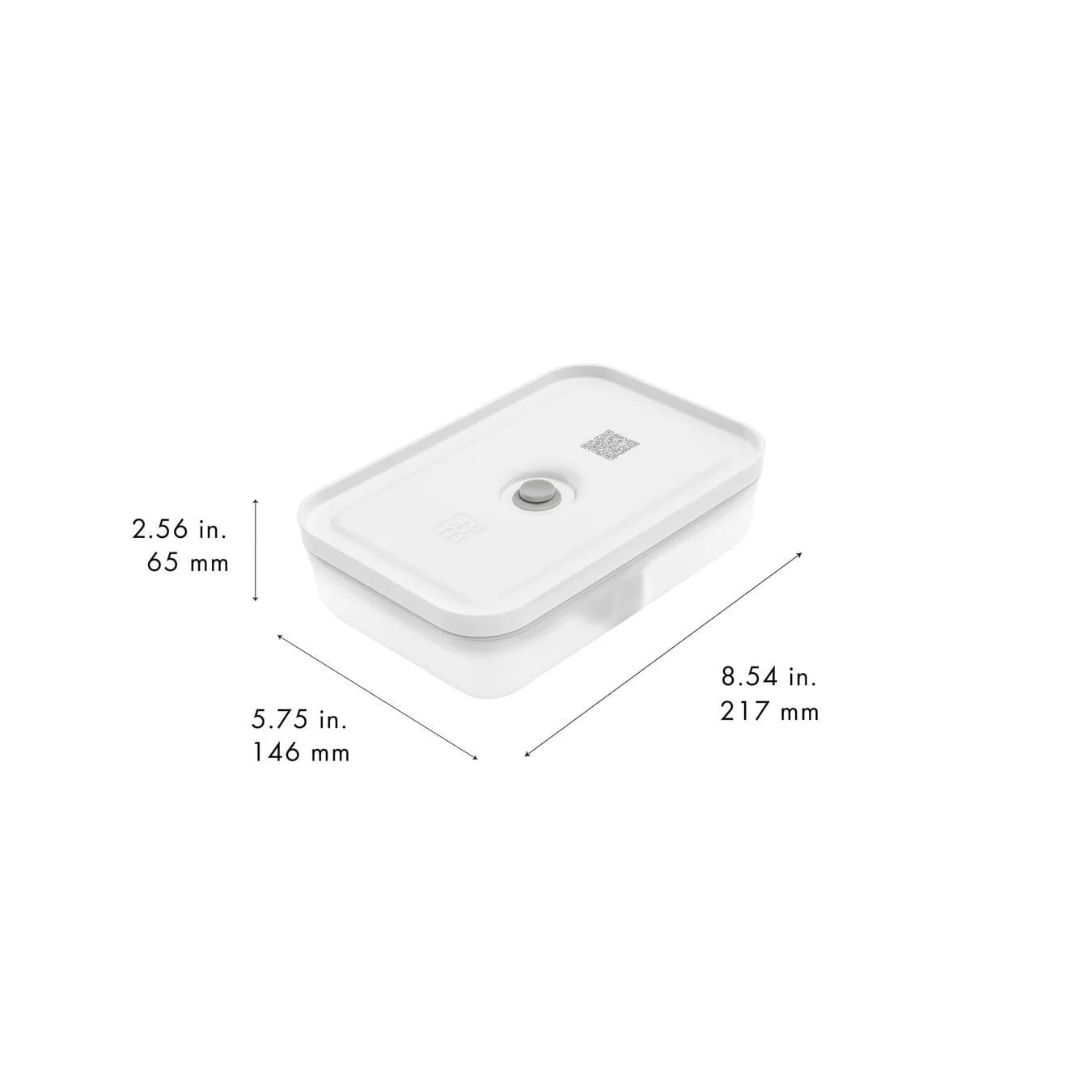 Zwilling Fresh & Save Lunchbox L Flach - Kunststoff Semitransparent-Grau