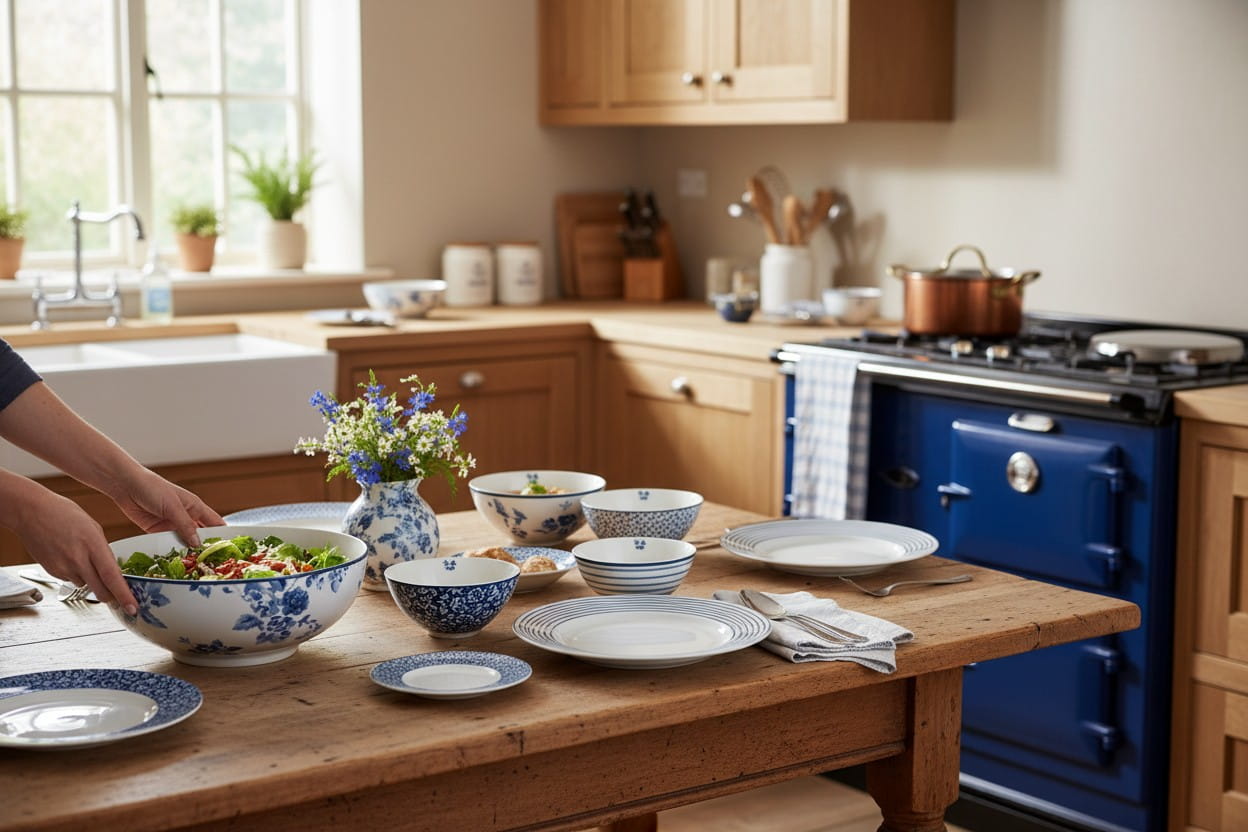 Laura Ashley Blueprint Porzellan Lifestyle