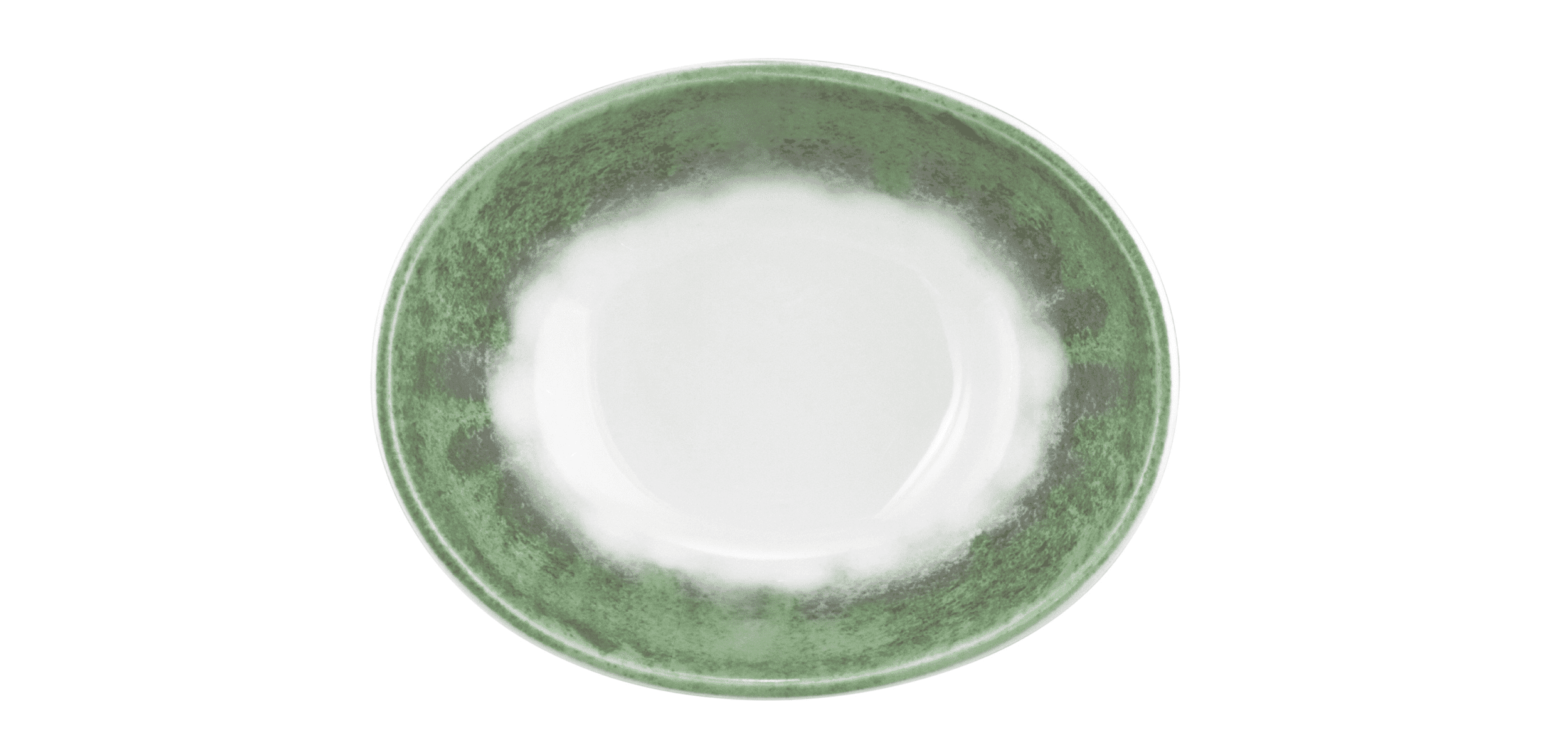 Seltmann Porzellan Modern Life Batik Matcha Bowl oval M5306 12 cm