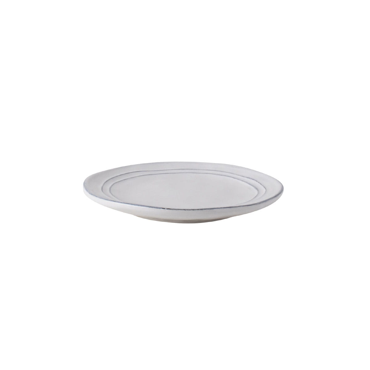 Laura Ashley Steingut Artisan Petit Four 12 cm Weiß