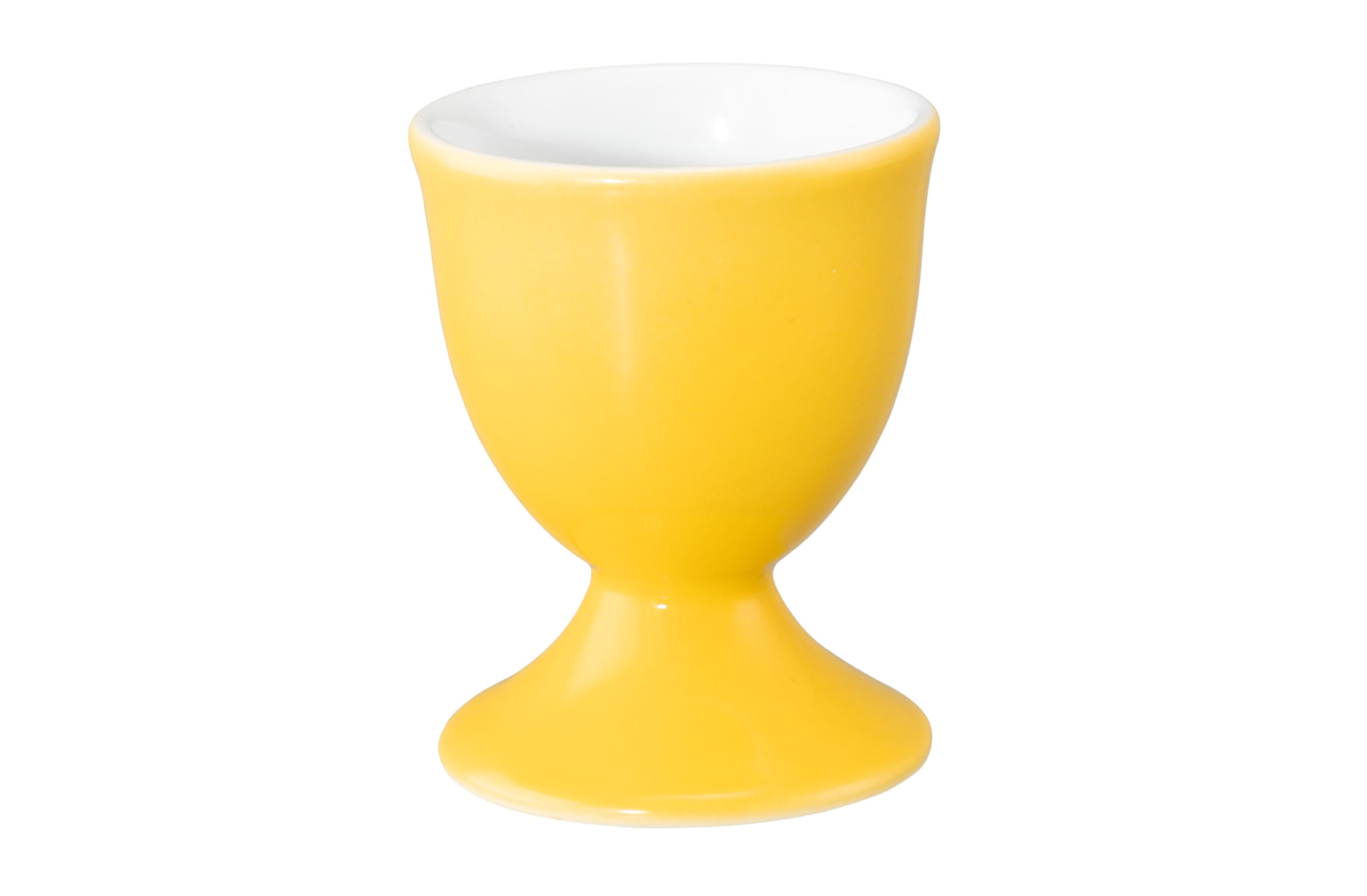 Seltmann Porzellan Liberty Pure Colors yellow glow Eierbecher auf Fuß