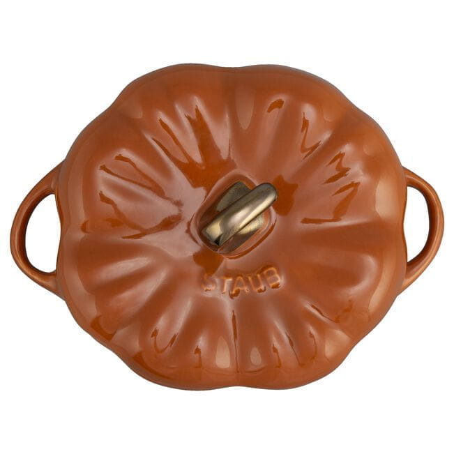 Staub Keramik 4-tlg. Kürbis Cocotte-Set 0,7l