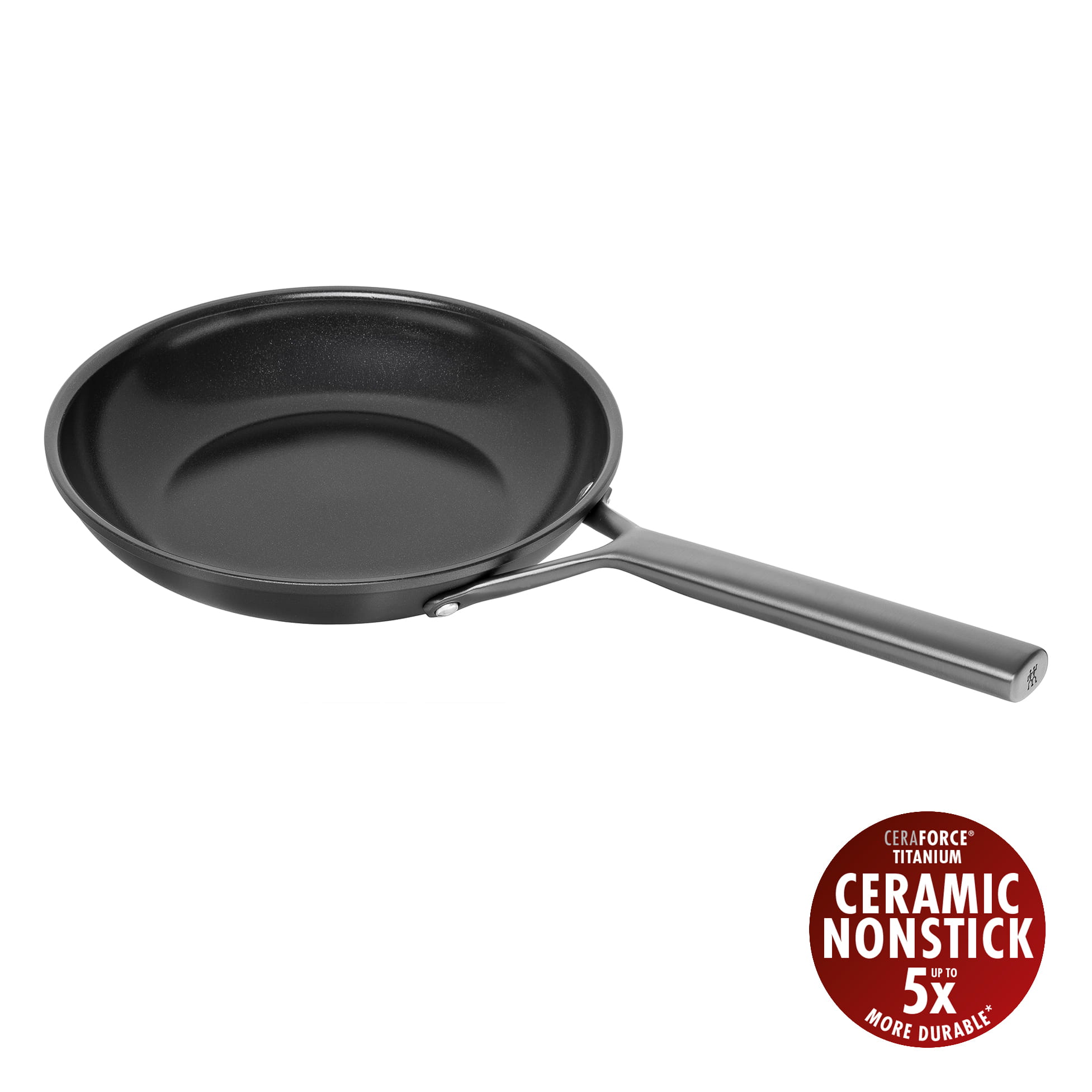 ZWILLING Milano Bratpfanne, 24 cm | Schwarz | Aluminium | Ceramic Titanium