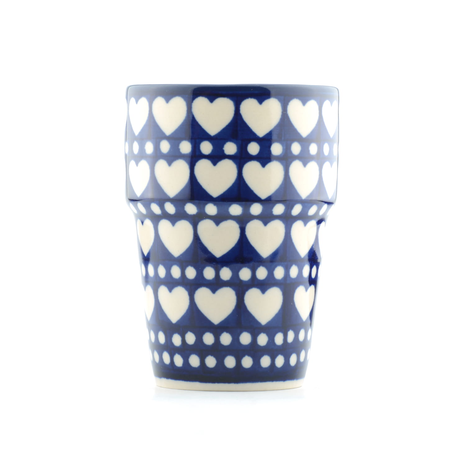 Bunzlau Castle Keramik Becher Milk 230 ml - Blue Valentine
