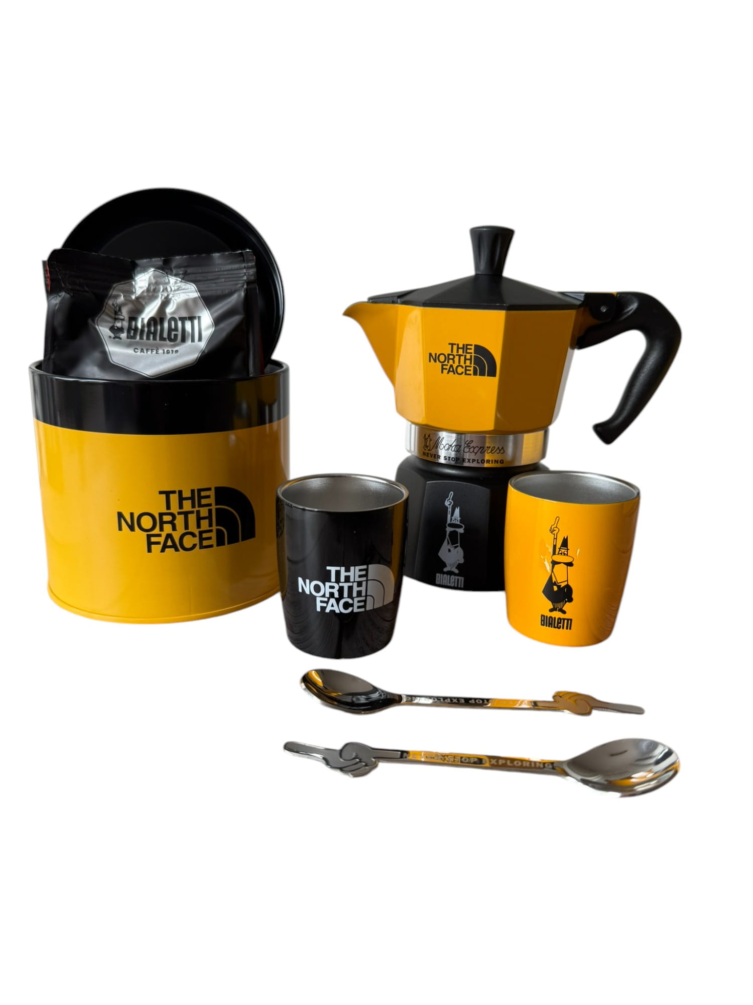 Bialetti The North Face Moka Express Geschenkset 7tlg Outdoor