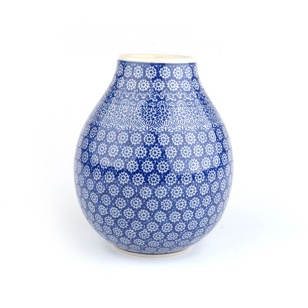 Bunzlau Castle Keramik Vase 2,1 l - Lace