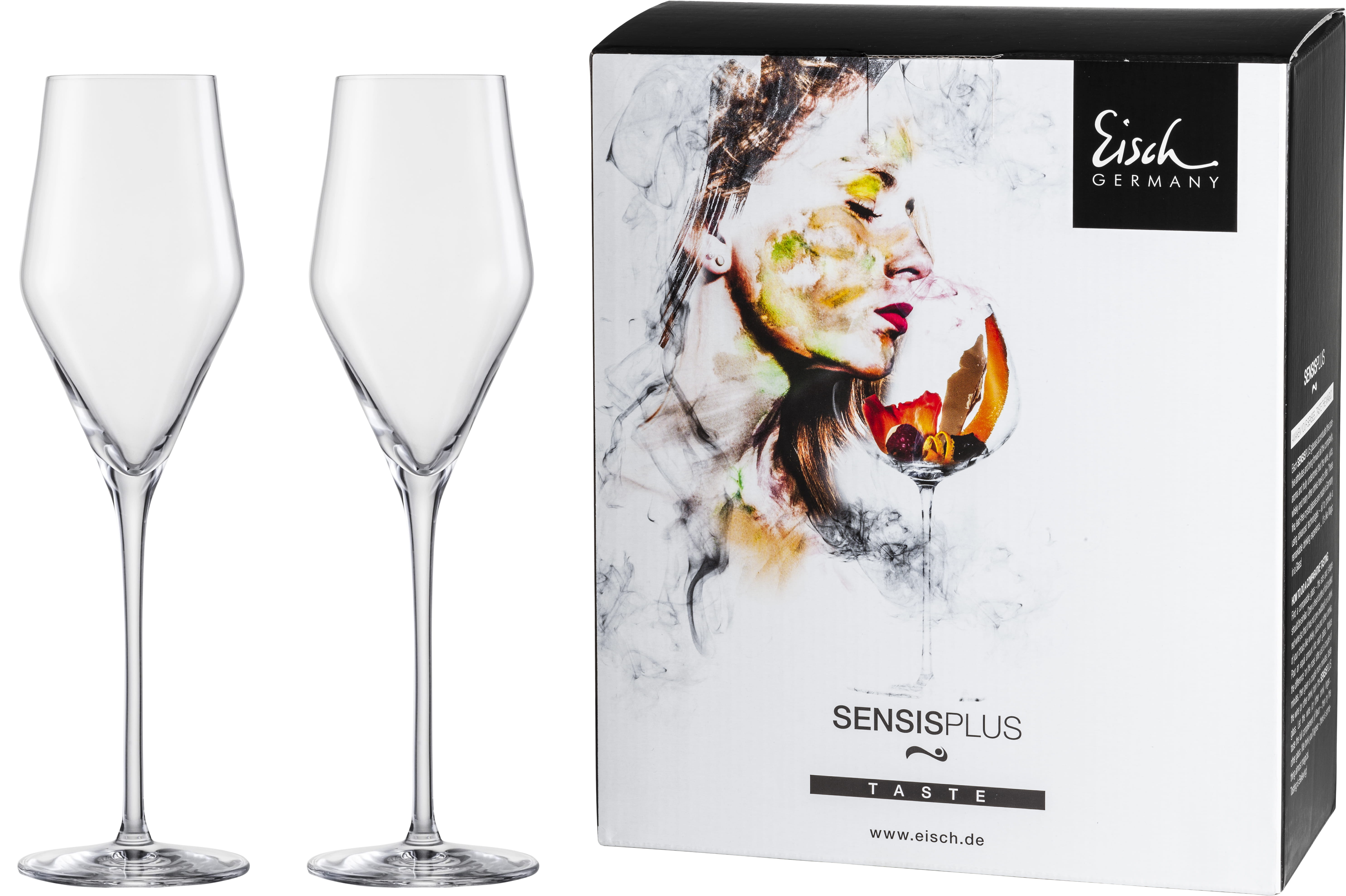 Eisch Sky Sensis plus Champagnerglas 518/7 - 2 Stück im Geschenkkarton