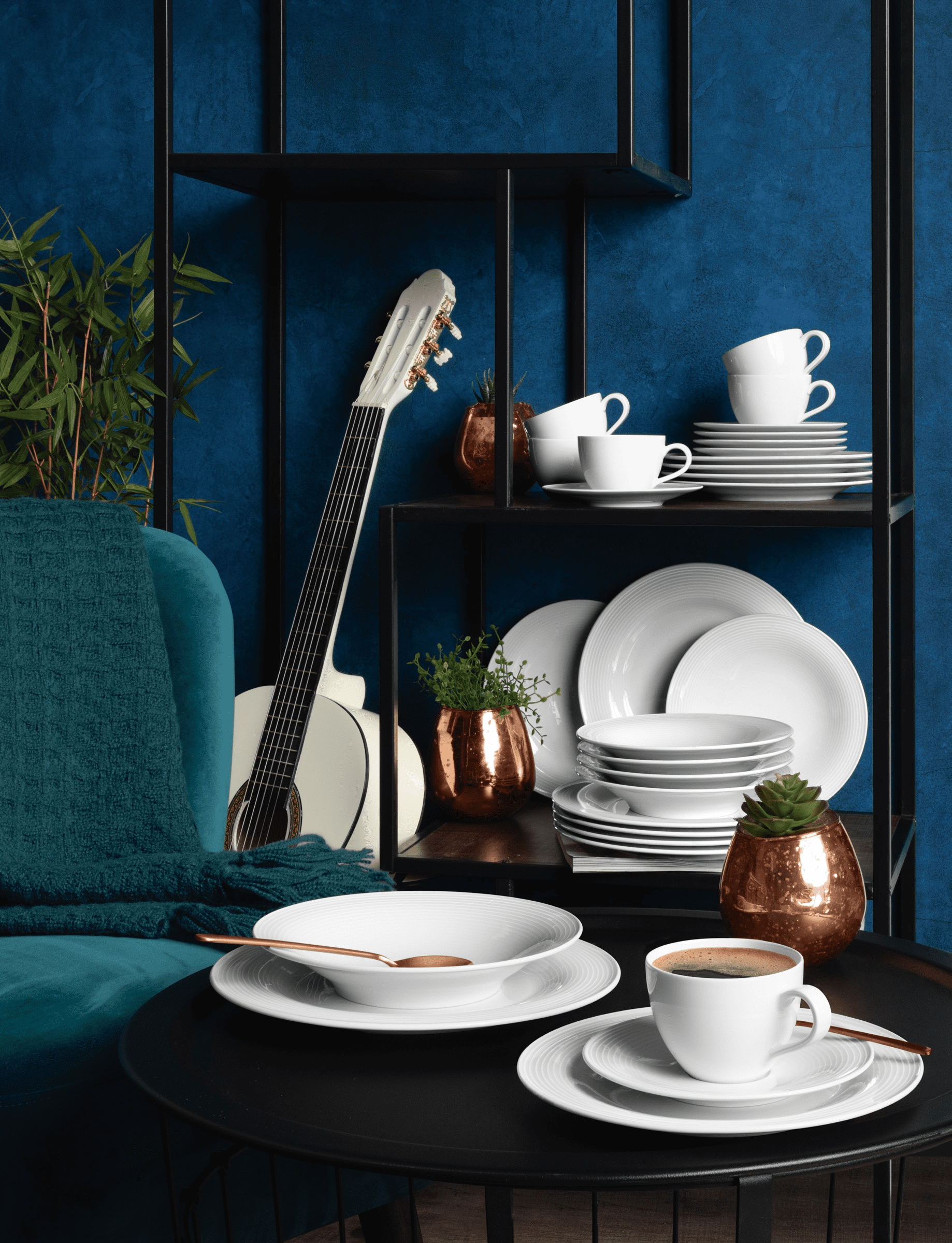 Seltmann Porzellan Beat Weiß Brotteller rund 17 cm