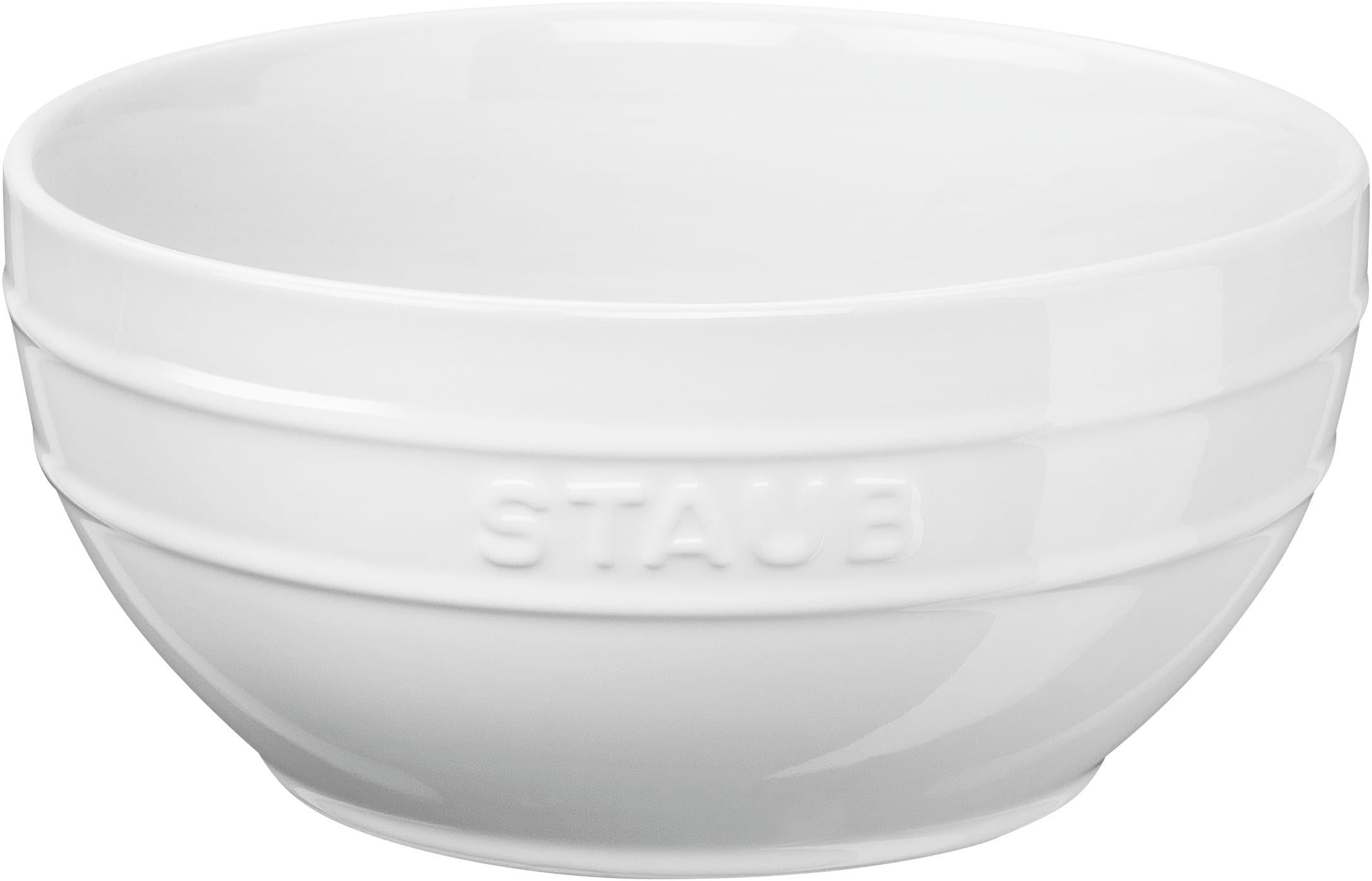 Staub Keramik Schüssel 18 cm Weiss