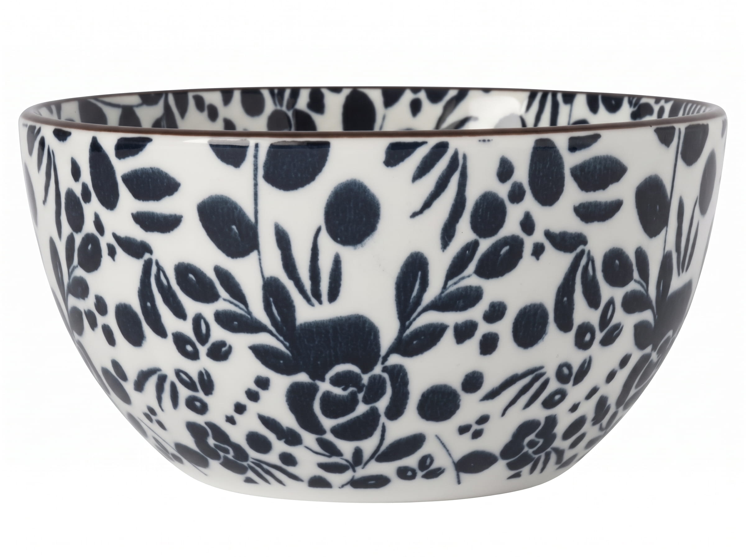 Dutch Floral Porzellan Blue Time Collection Schale Ø 14 cm Flower Medium