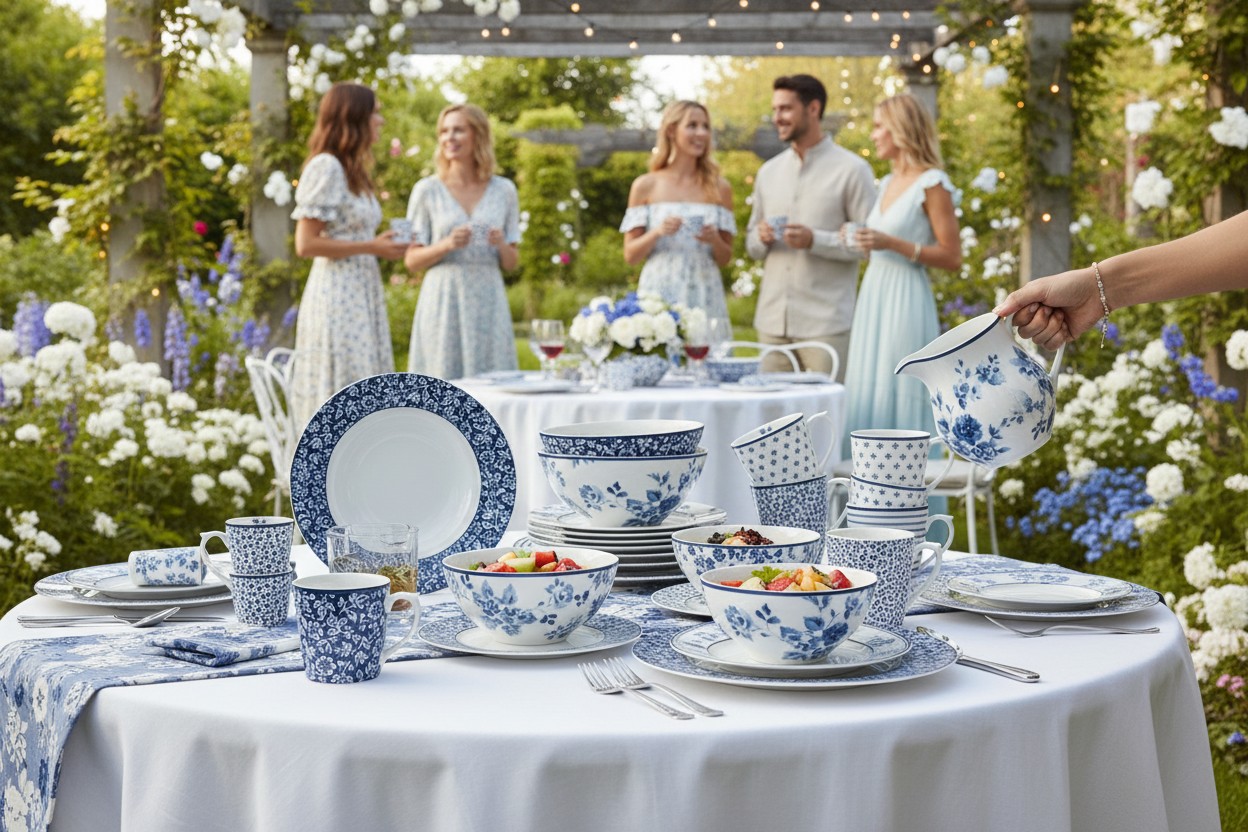 Laura Ashley Blueprint Porzellan Lifestyle