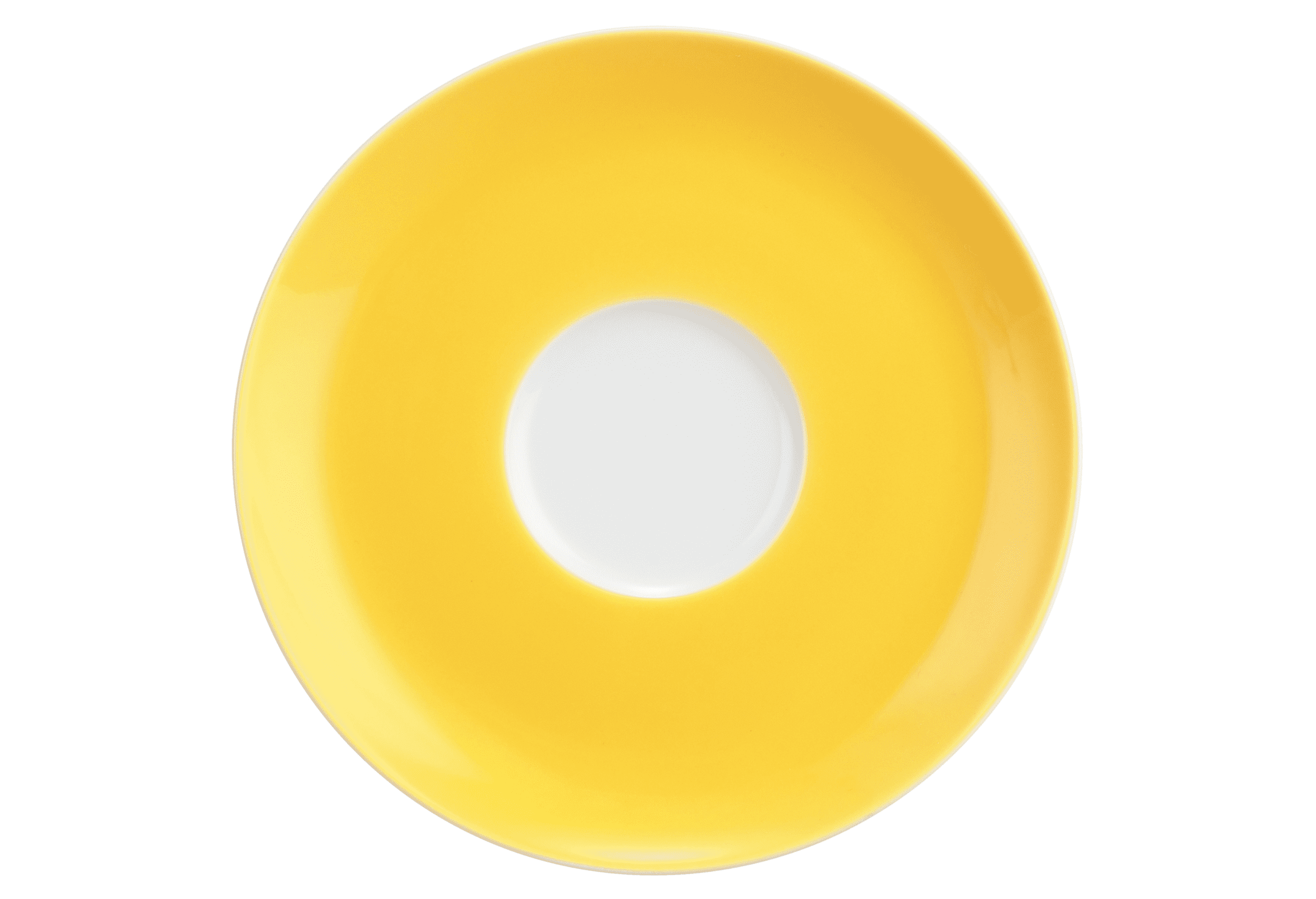 Seltmann Porzellan Liberty Pure Colors yellow glow Kombi-Untertasse groß 16,5 cm