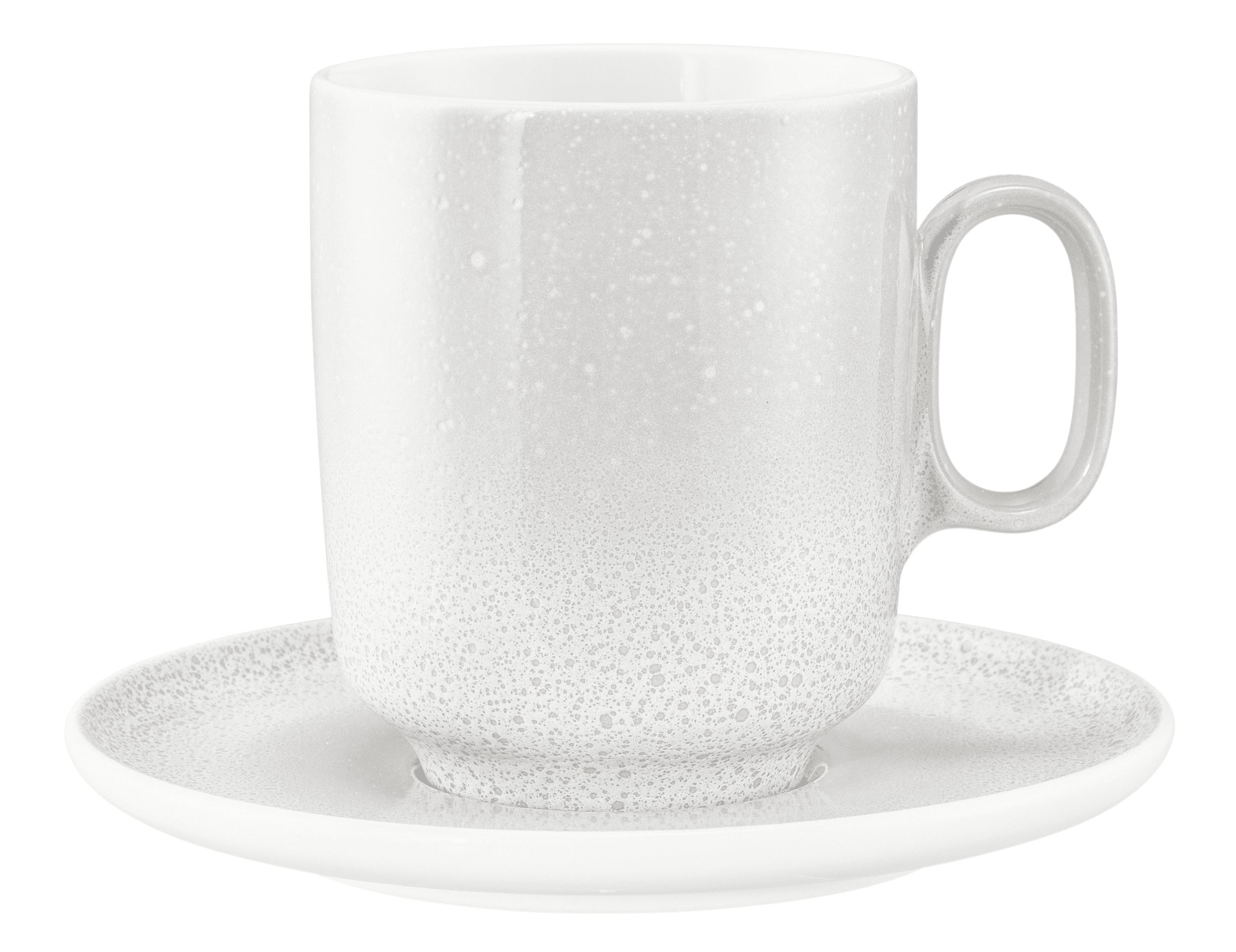 Seltmann Porzellan Sento Home Aura white Becher mit Henkel 0,40 l