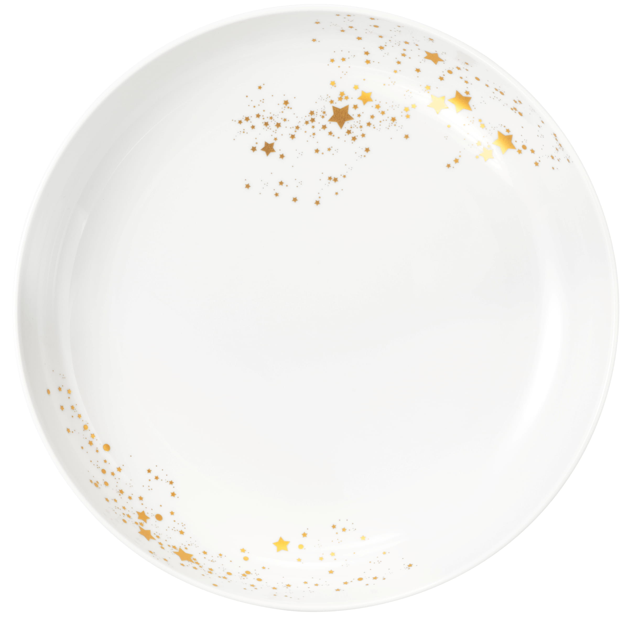 Seltmann Porzellan Liberty Golden Stars Foodbowl 28 cm