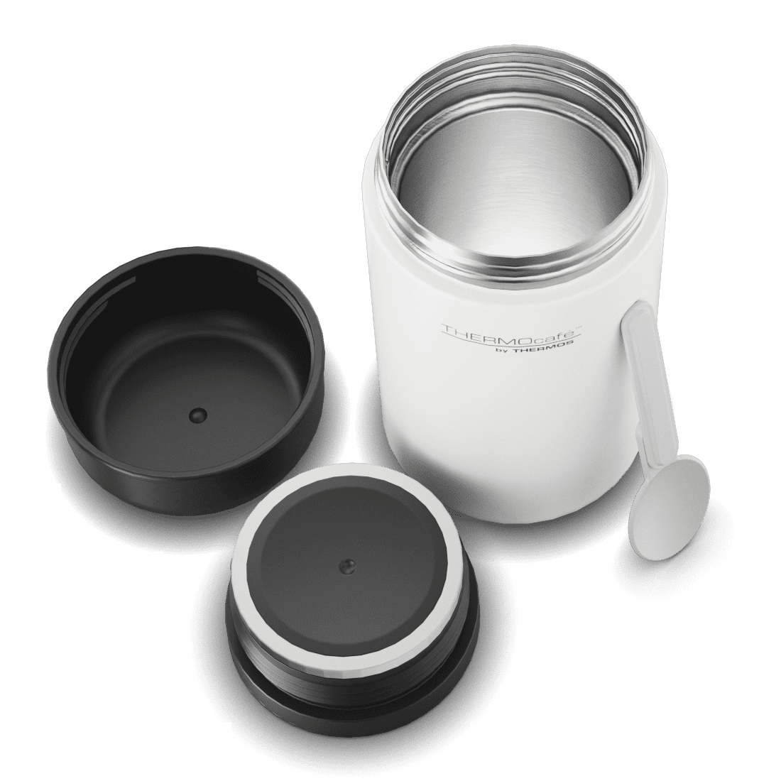 Thermos Isolier-Speisegefäß TC DAILY FOOD JAR Weiß matt 0,4 l