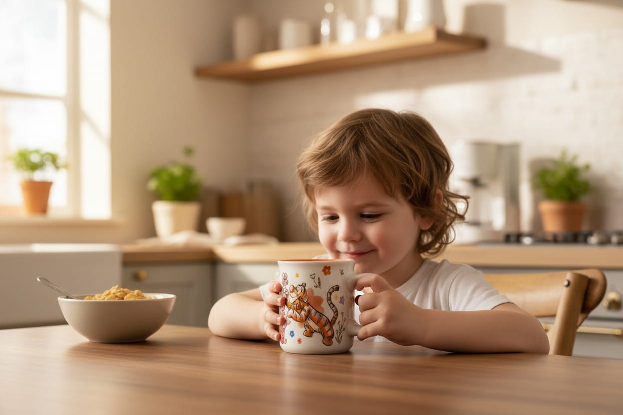 Gilde Disney Porzellan Tasse / Becher „Winnie Poohs Tiger“ 370ml