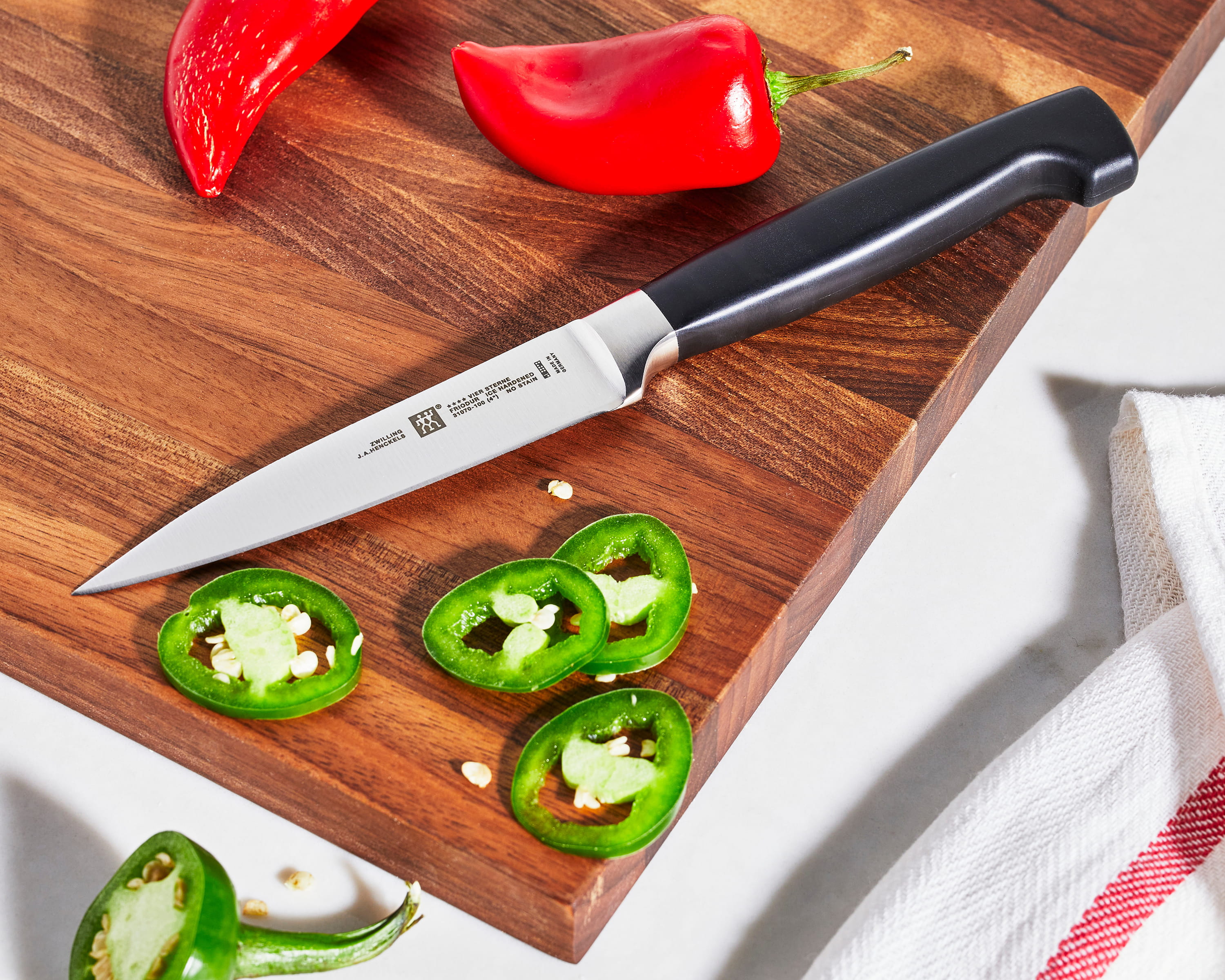 Zwilling Vier Sterne Messerset 2 tlg Spick- & Kochmesser