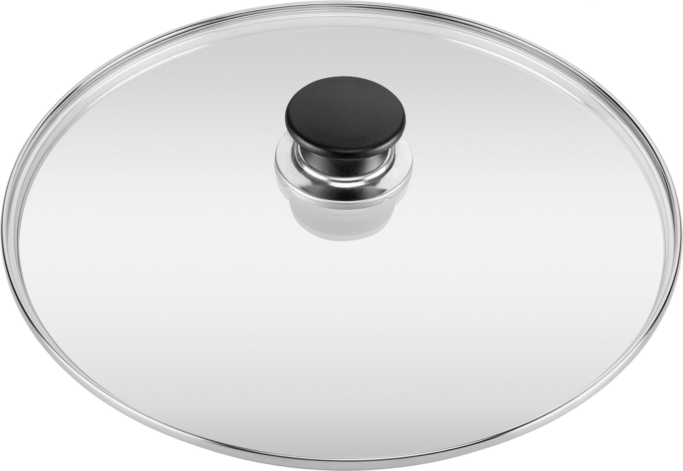 Ballarini Bologna Schmorpfanne mit Glasdeckel, 28 cm | rund | Aluminium | Keramische Antihaftbeschichtung