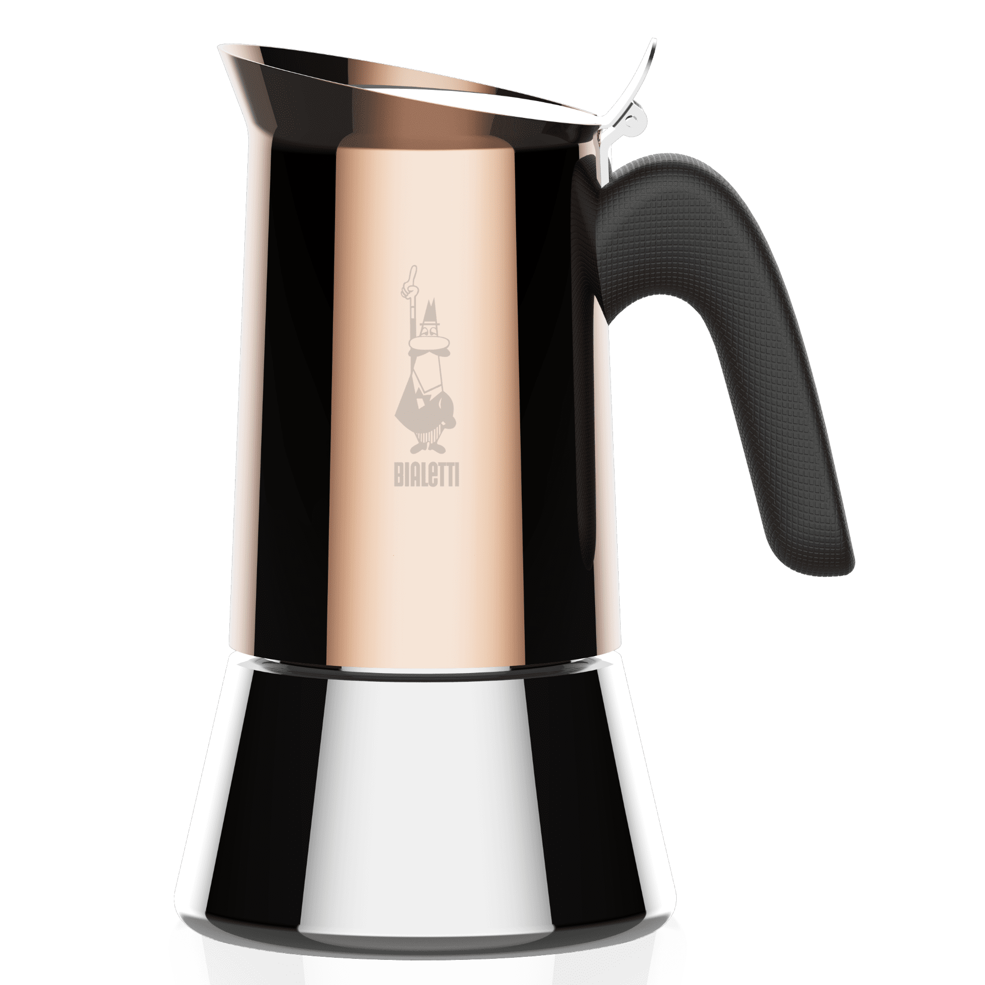 Bialetti Espressokocher Venus 6 Tassen kupfer, Edelstahl