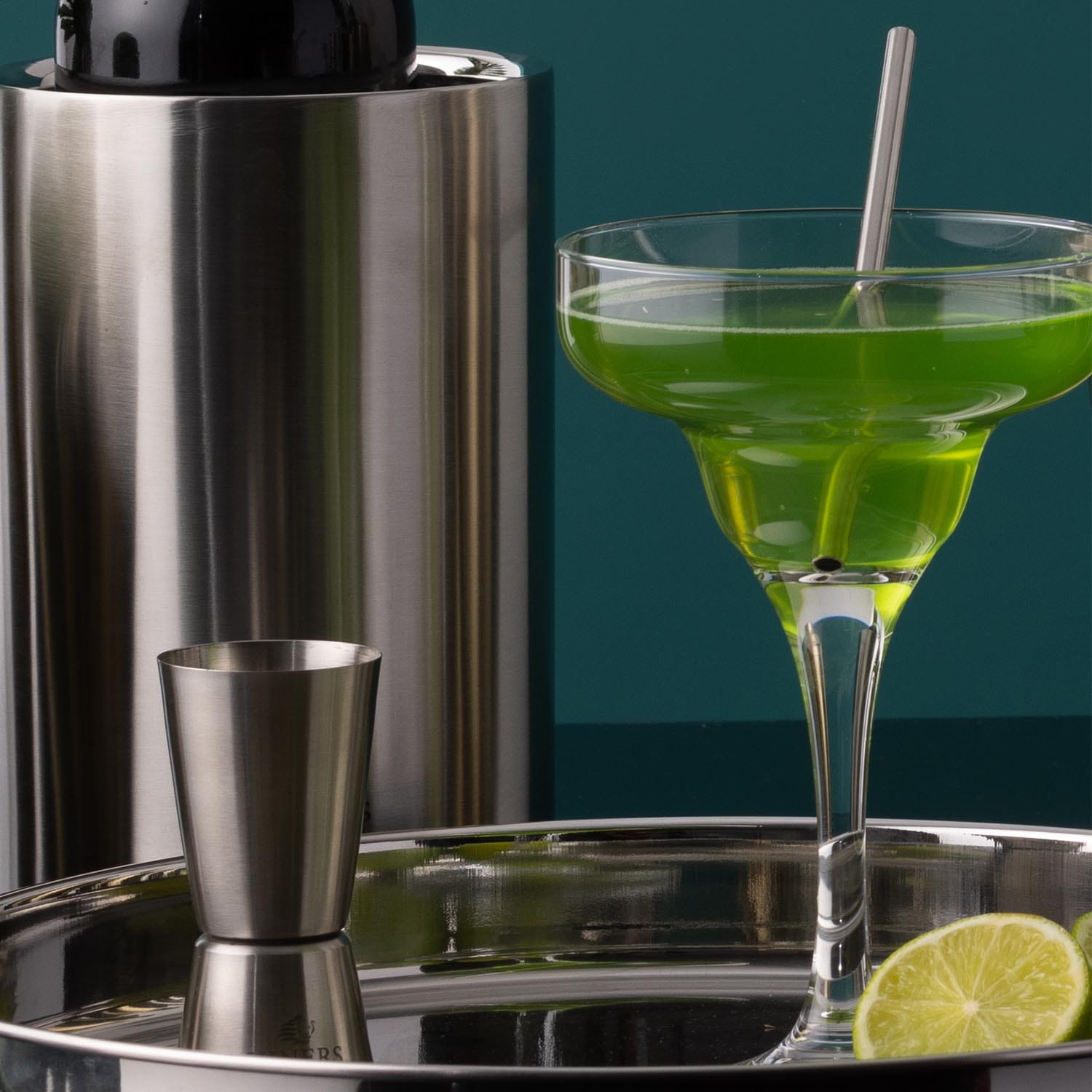 VINERS  Weinkühler doppelwandig Silber Ø 12 cm