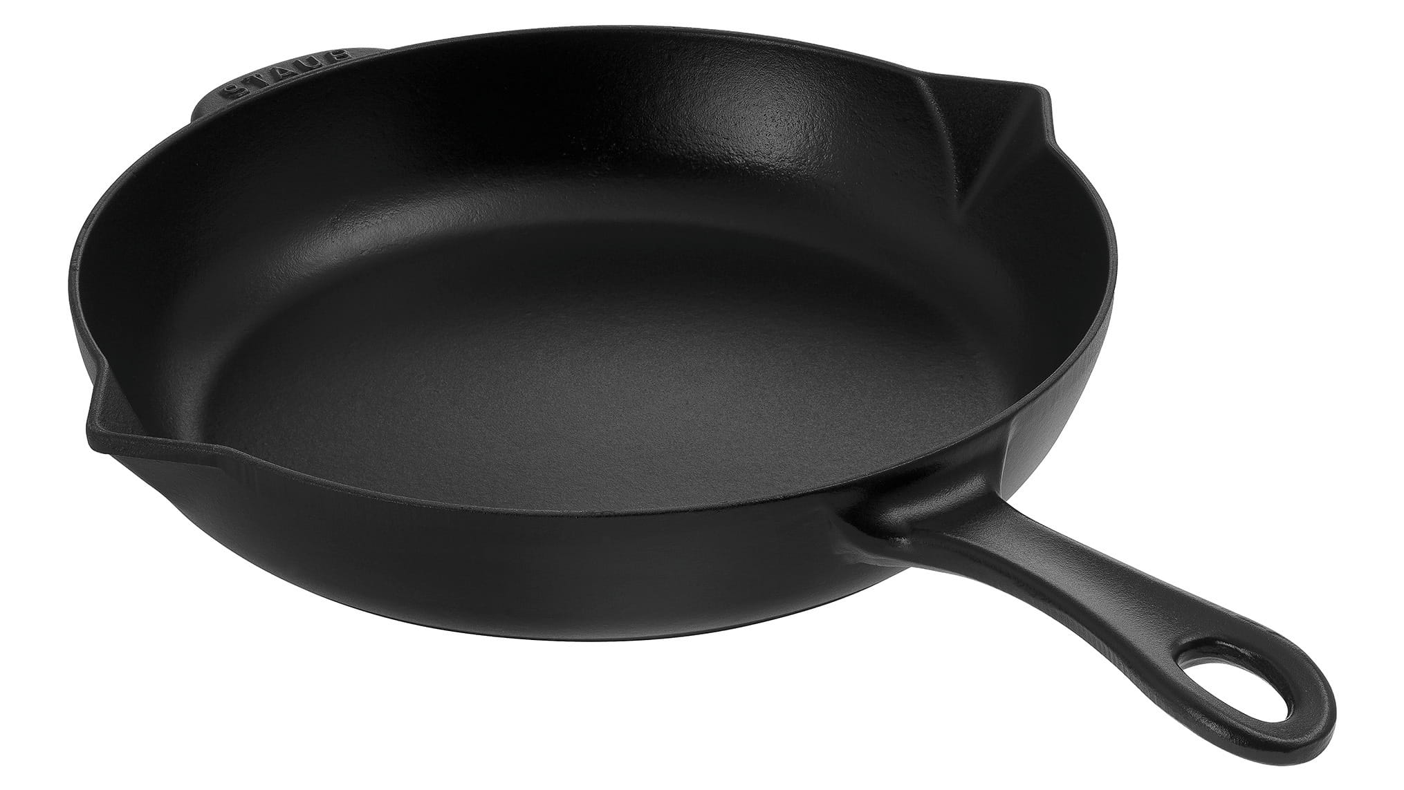 Staub France Bratpfanne Gusseisen mit Gusseisengriff Ø 26cm
