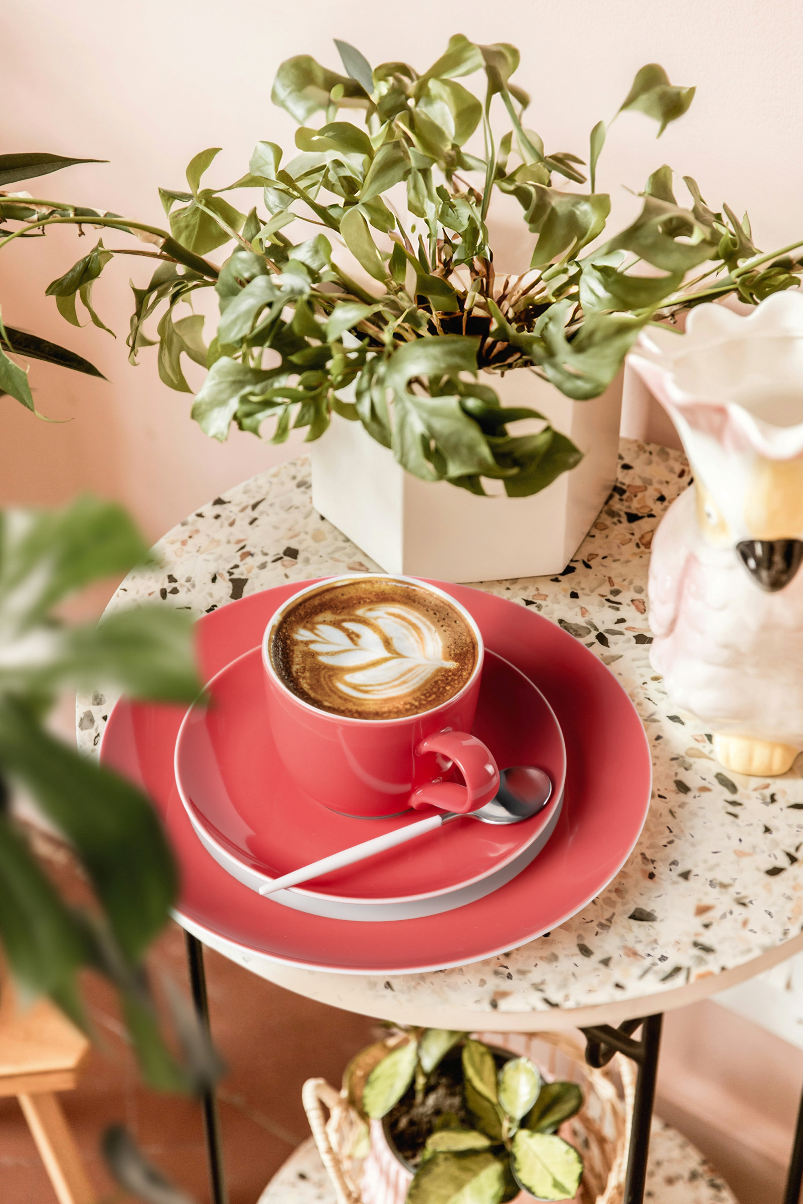 Seltmann Porzellan Liberty flamingo red Kaffeeobertasse 0,26 l