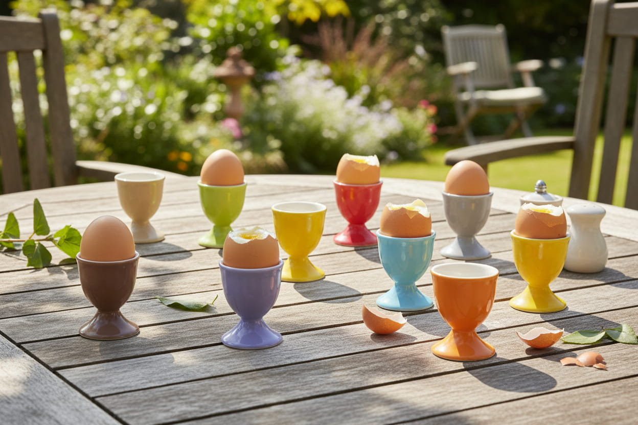 Seltmann Porzellan Liberty Pure Colors Eierbecher Lifestyle