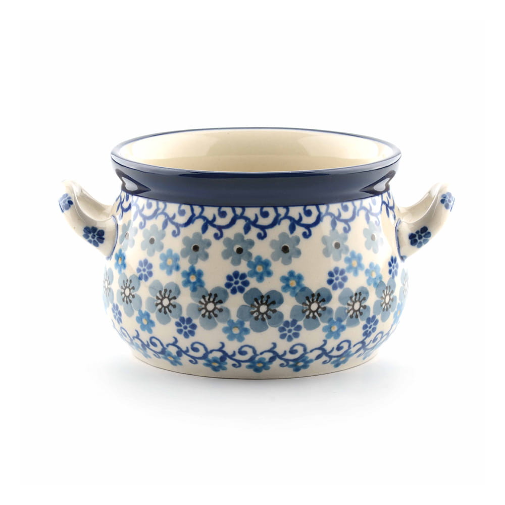 Bunzlau Castle Keramik Suppentopf / Terrine 360 ml - Winter Garden