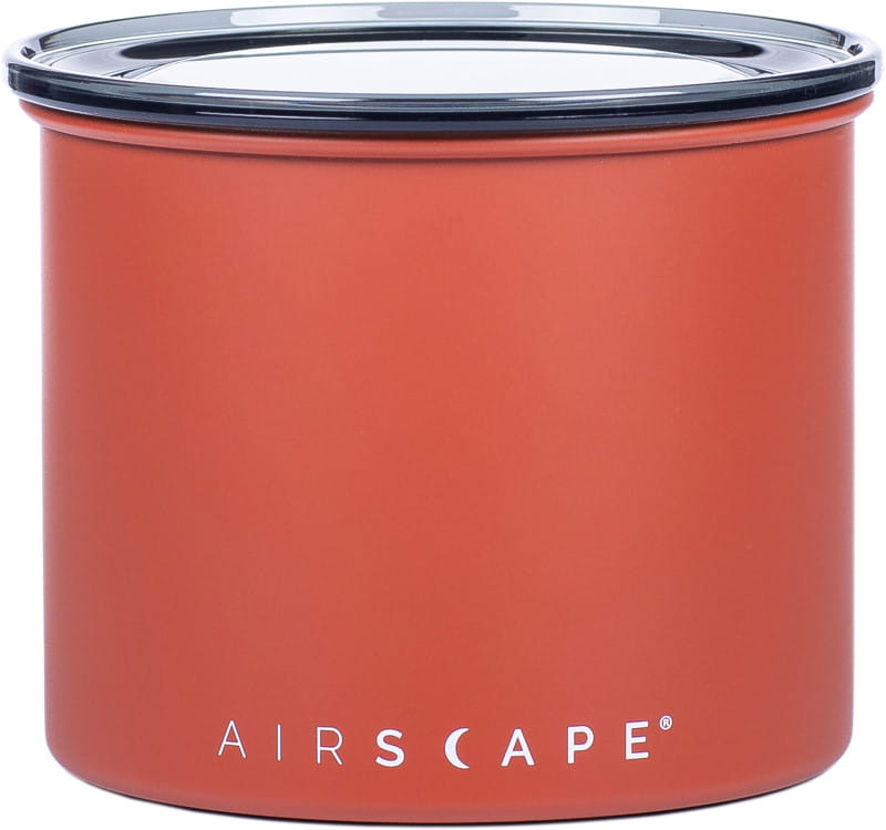 Airscape Edelstahl-Aromabehälter klein, rot matt