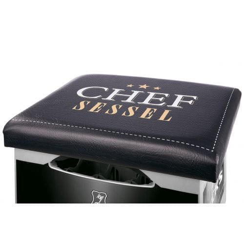 GILDE Sitzpolster für Getränke-/Bierkiste "Chef Sessel" 34 x 44 cm