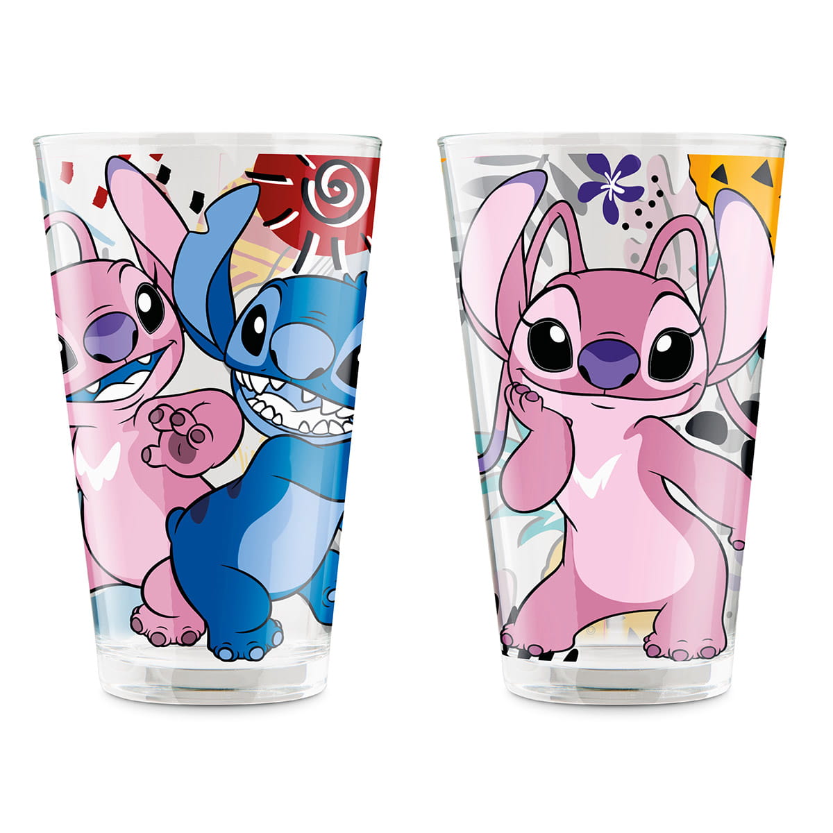 Gilde Disney Trinkgläser "Stitch & Angel" 2er Set