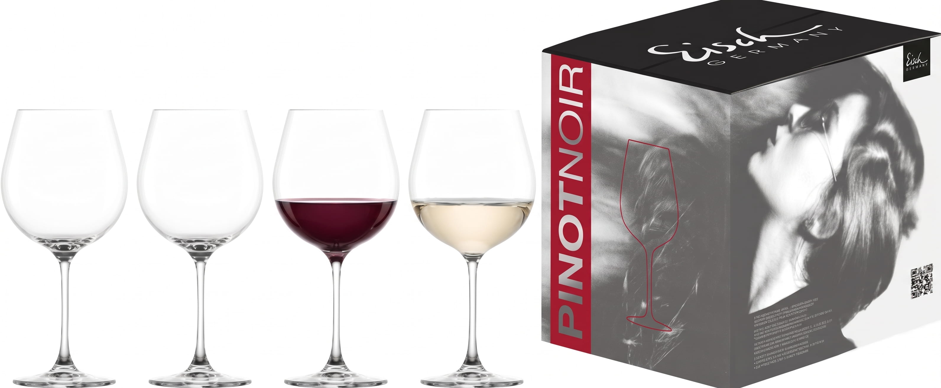 Eisch Glas Vinezza Burgunderglas 550/11 - 4 Stück im Geschenkkarton