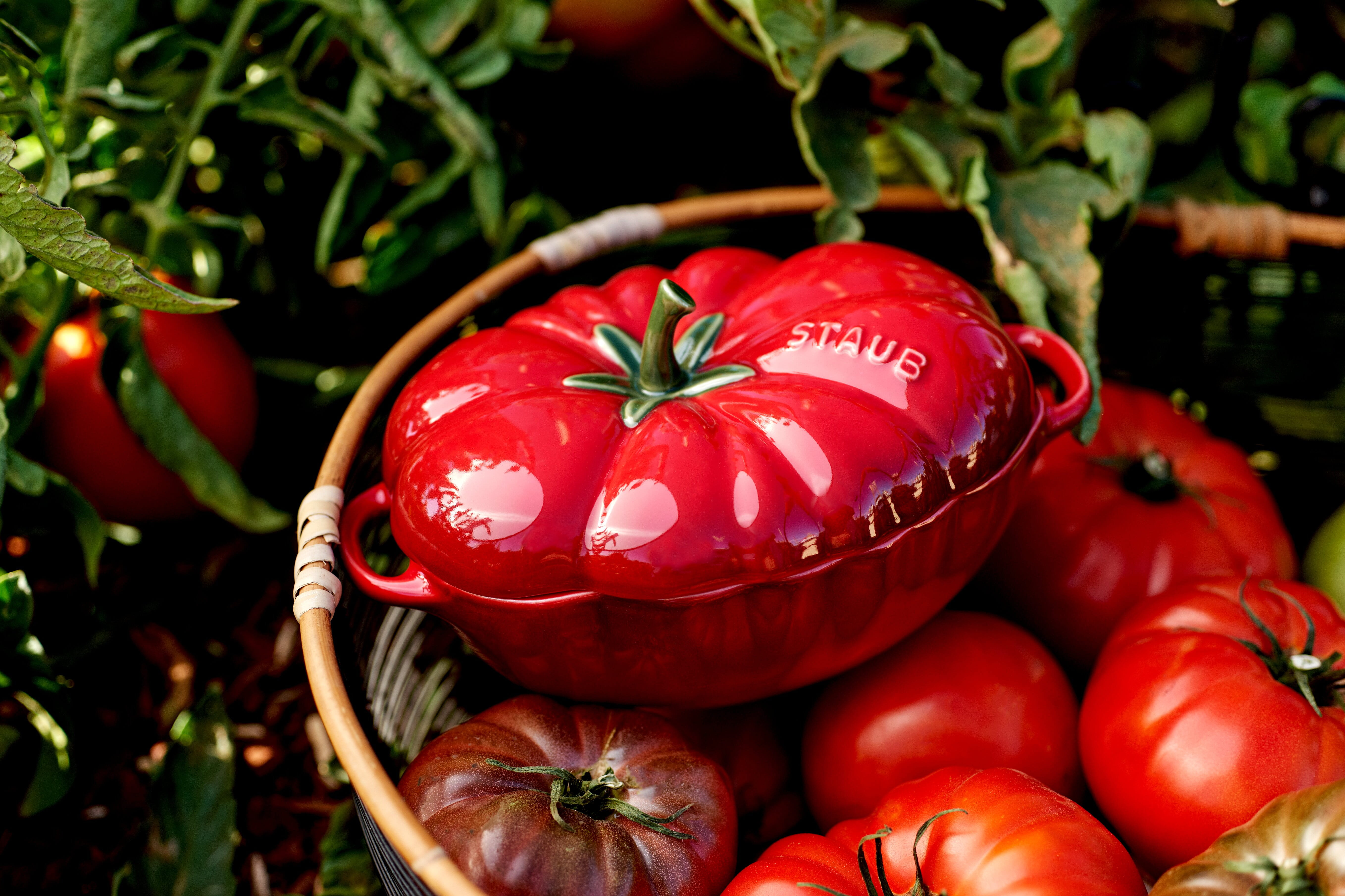 Staub France Keramik Tomaten Cocotte