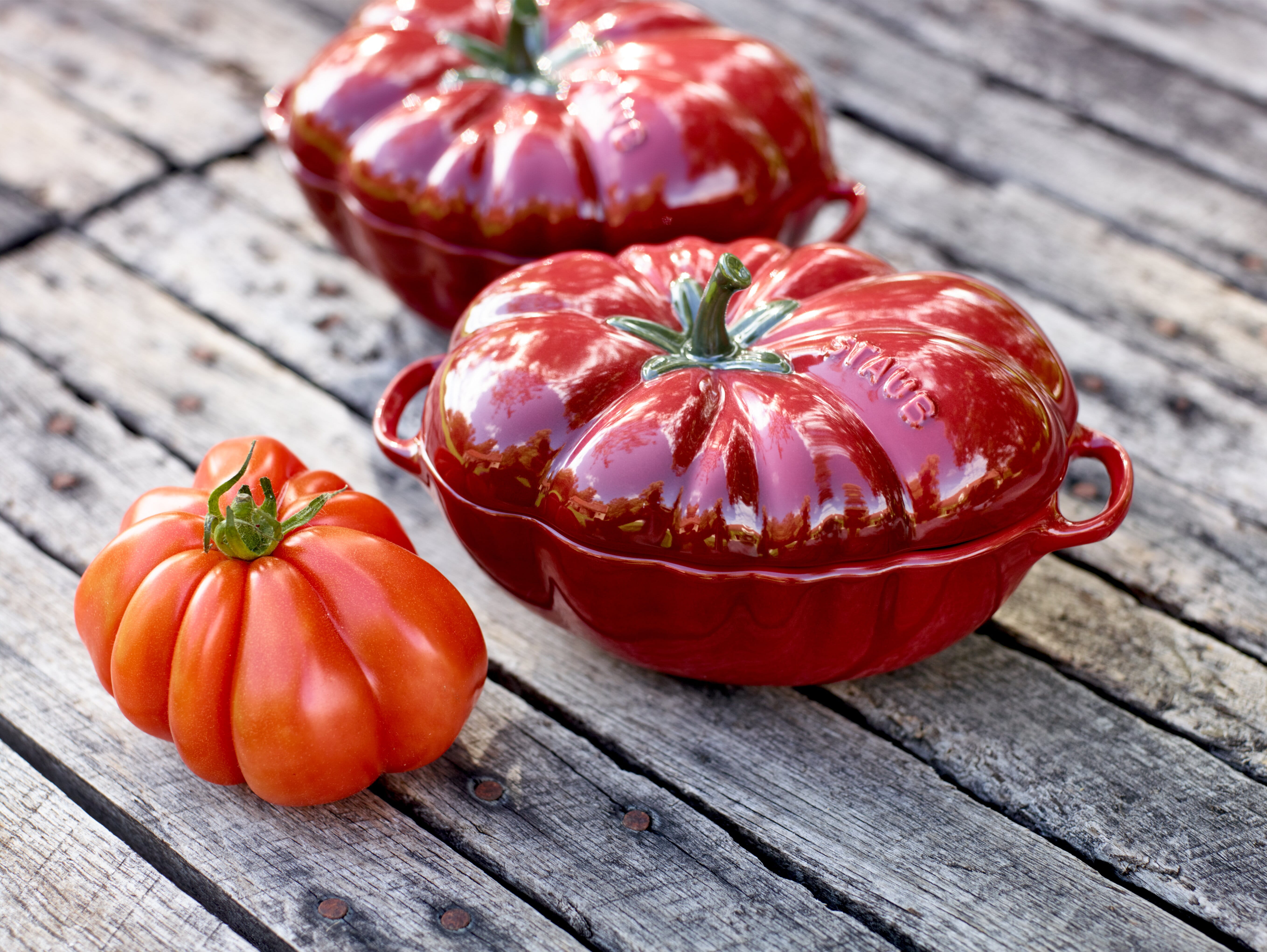 Staub France Keramik Tomaten Cocotte