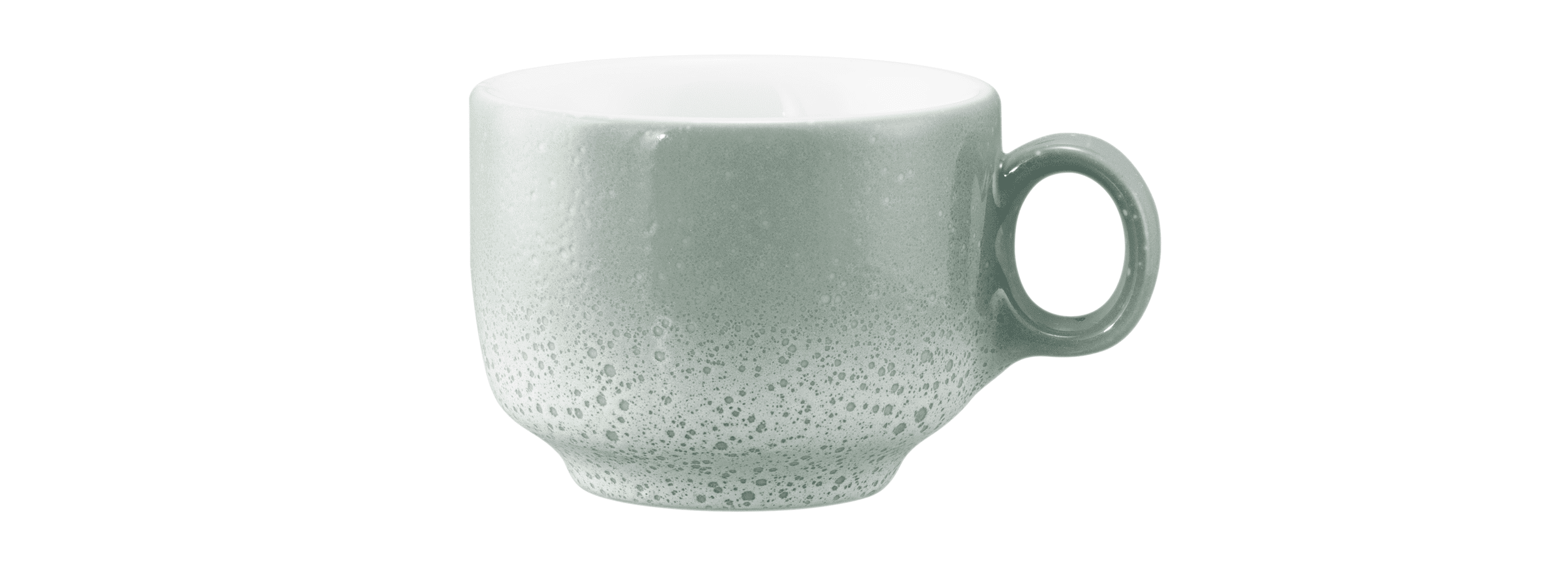 Seltmann Porzellan Sento Home Aura mint Espressoobertasse 0,08 l mit Henkel