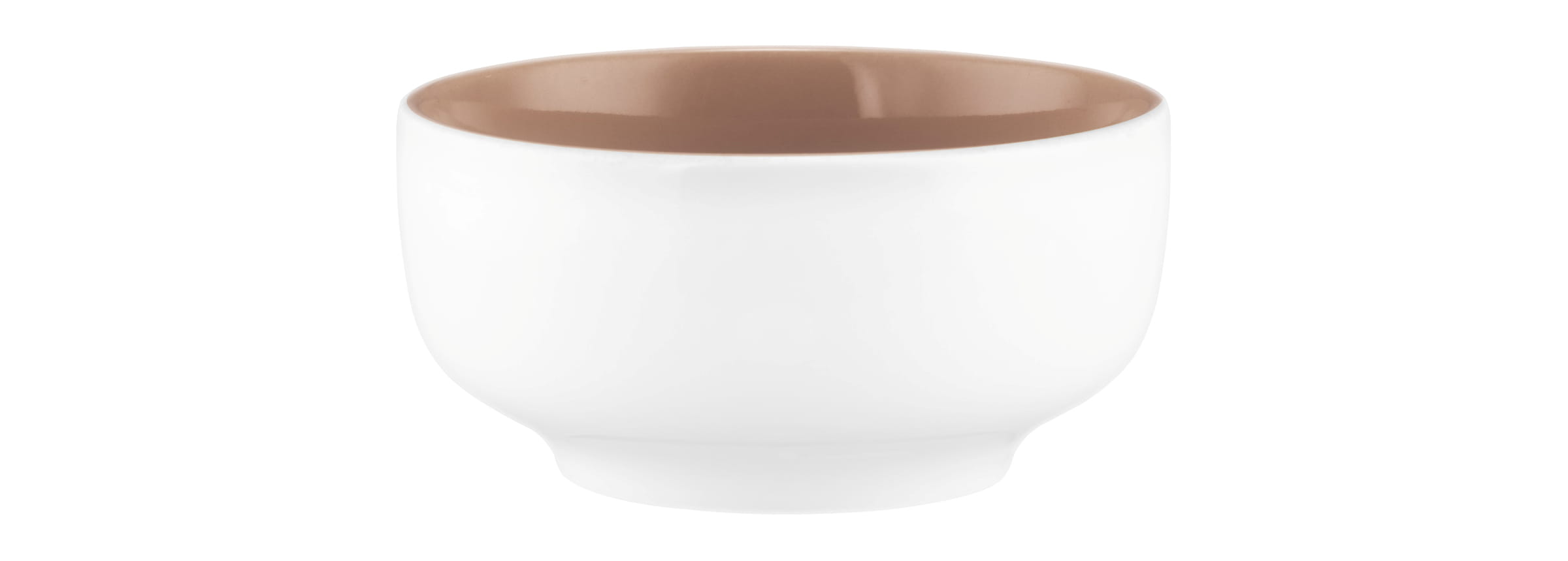 Seltmann Porzellan Sento Home Pure Colors Cocoa Brown Dipschale 8,5 cm
