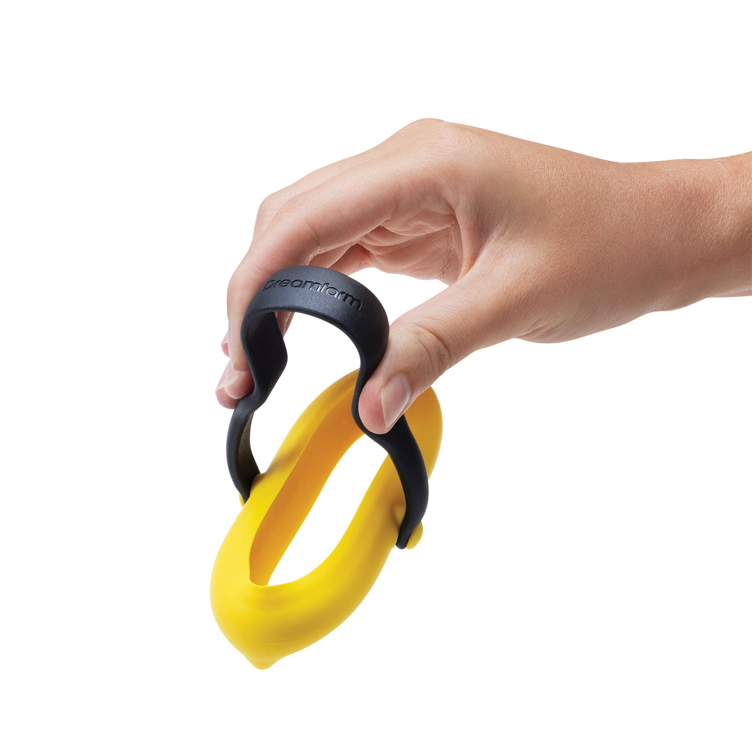 Dreamfarm Flegg Spiegelei-Ring zum Umdrehen, 2er-Set, gelb, 12,1 cm