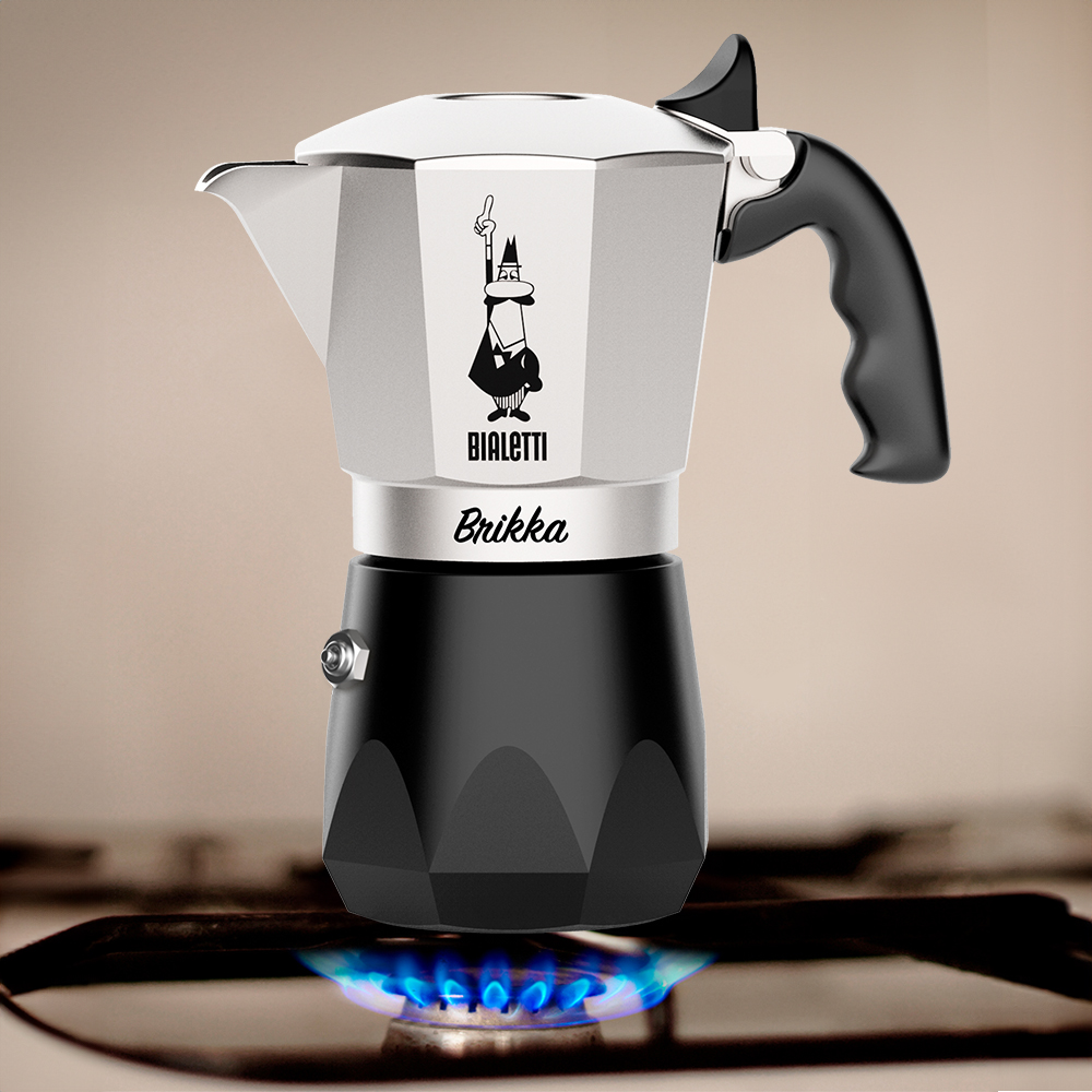 Bialetti Espressokocher Brikka 4 Tassen