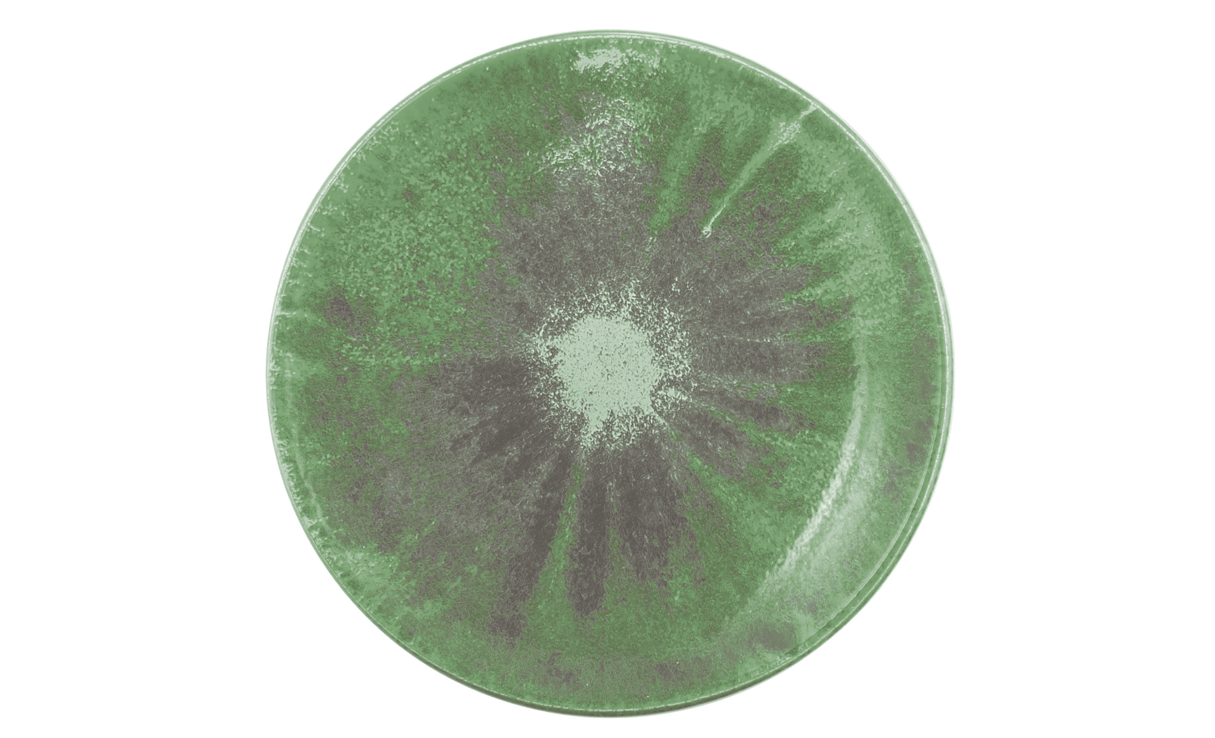 Seltmann Porzellan Modern Life Batik Matcha Brotteller rund 5196 15,5 cm