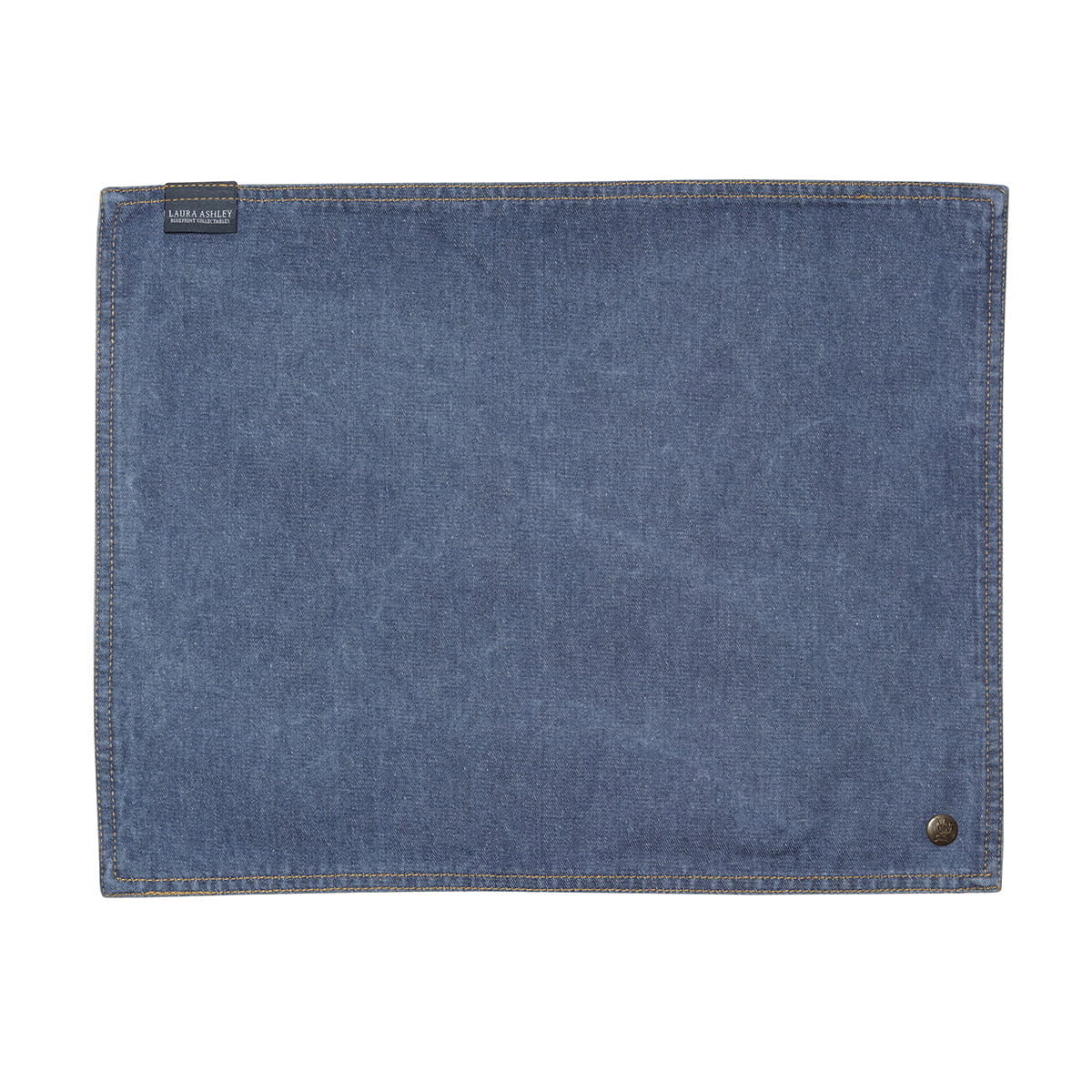 Laura Ashley Blueprint Platzdecke jeans Sweet Allysum 33x44 cm