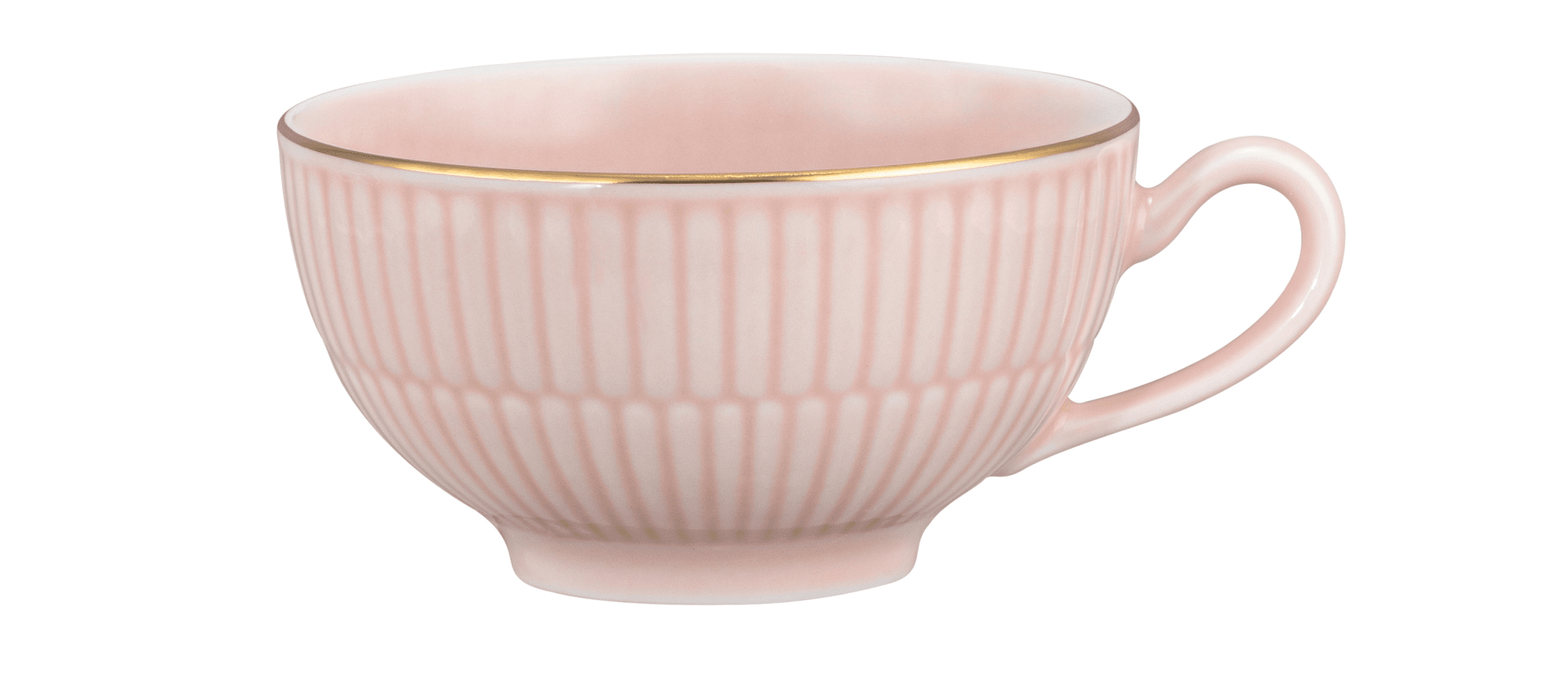 Seltmann Porzellan Amina Rose / Goldrand Teeobertasse 0,22 l