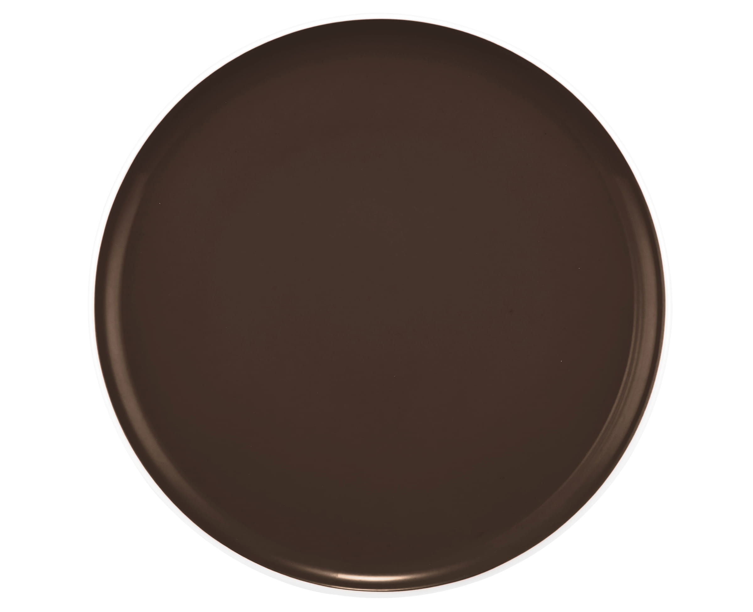 Seltmann Porzellan Sento Home Pure Colors Chocolate Brown Frühstücksteller rund 21,5 cm