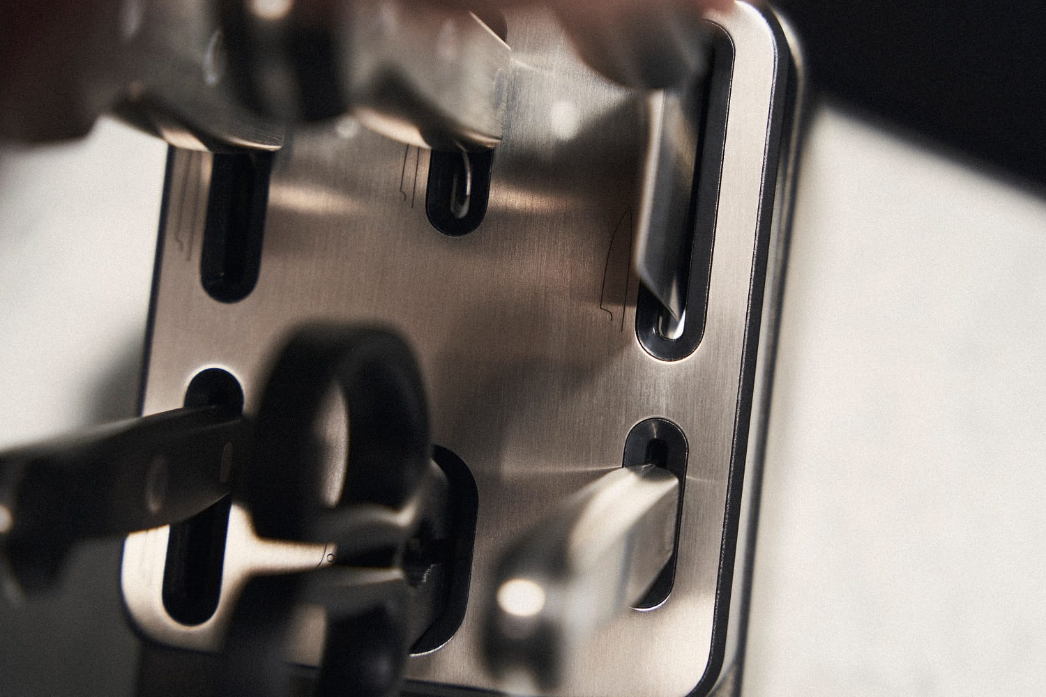 Zwilling Gourmet Sharp Block Messerblock 7-tlg., Grau