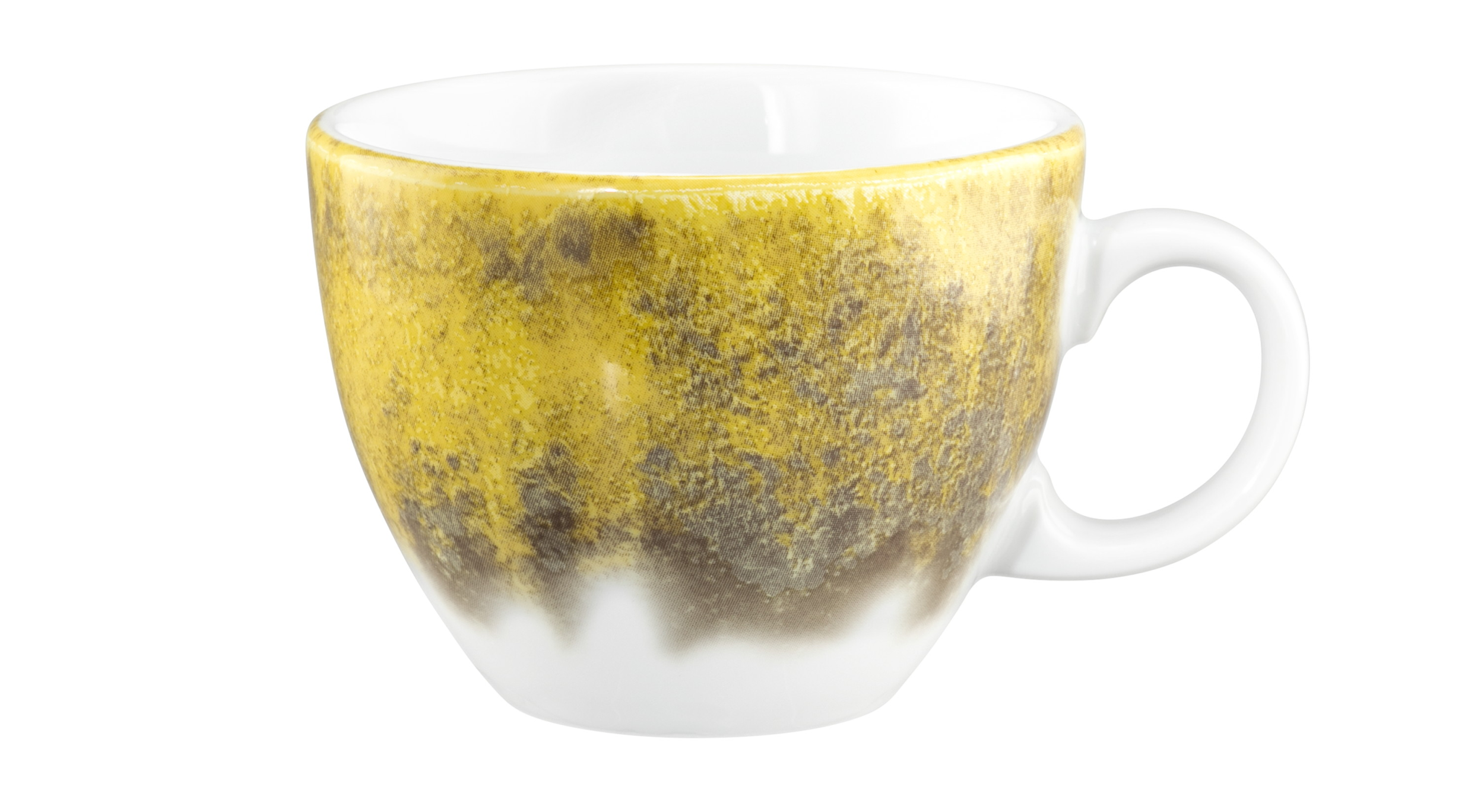 Seltmann Porzellan Modern Life Batik Kurkuma Obere zur Cappuccinotasse 1131