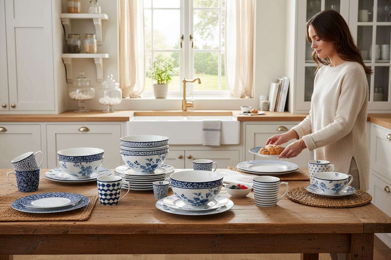 Laura Ashley Blueprint Porzellan Lifestyle