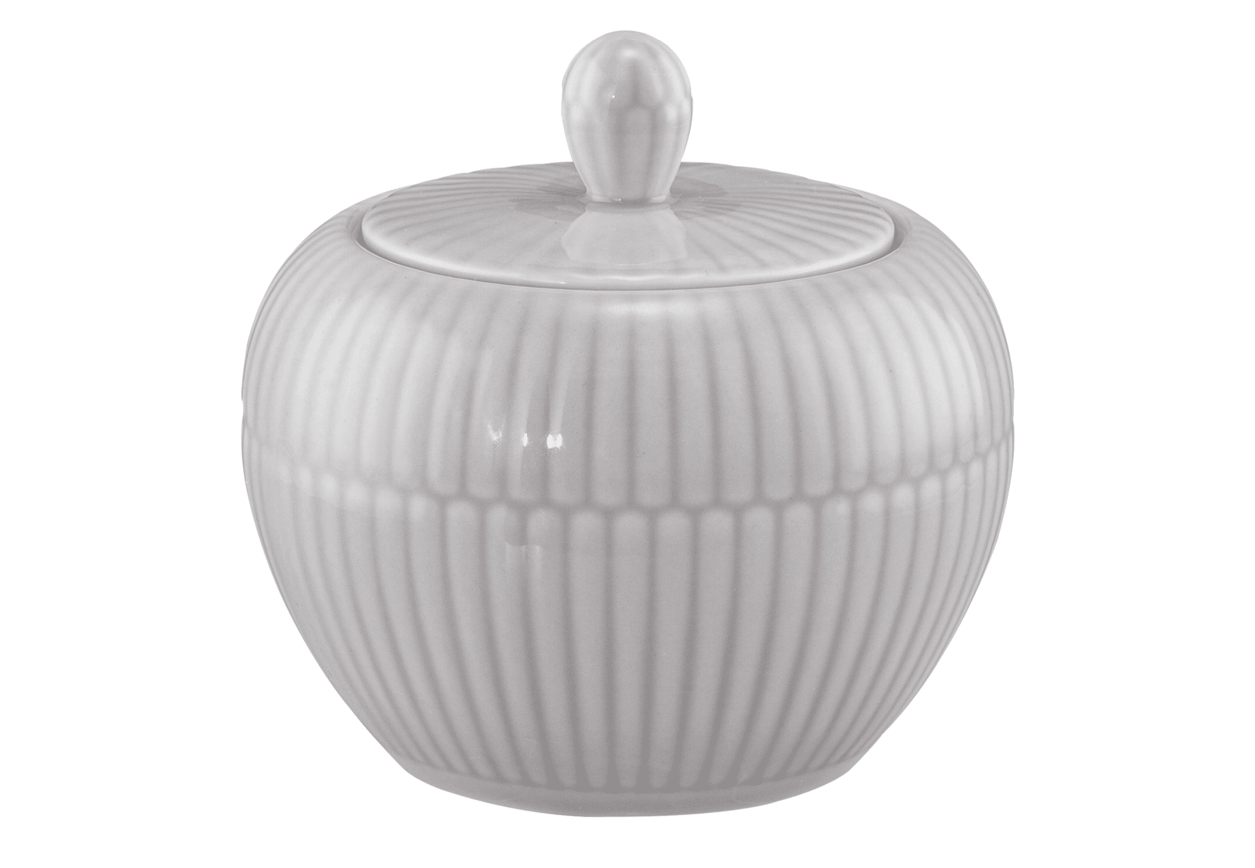 Seltmann Porzellan Amina Silbergrau Zuckerdose 0,29 l