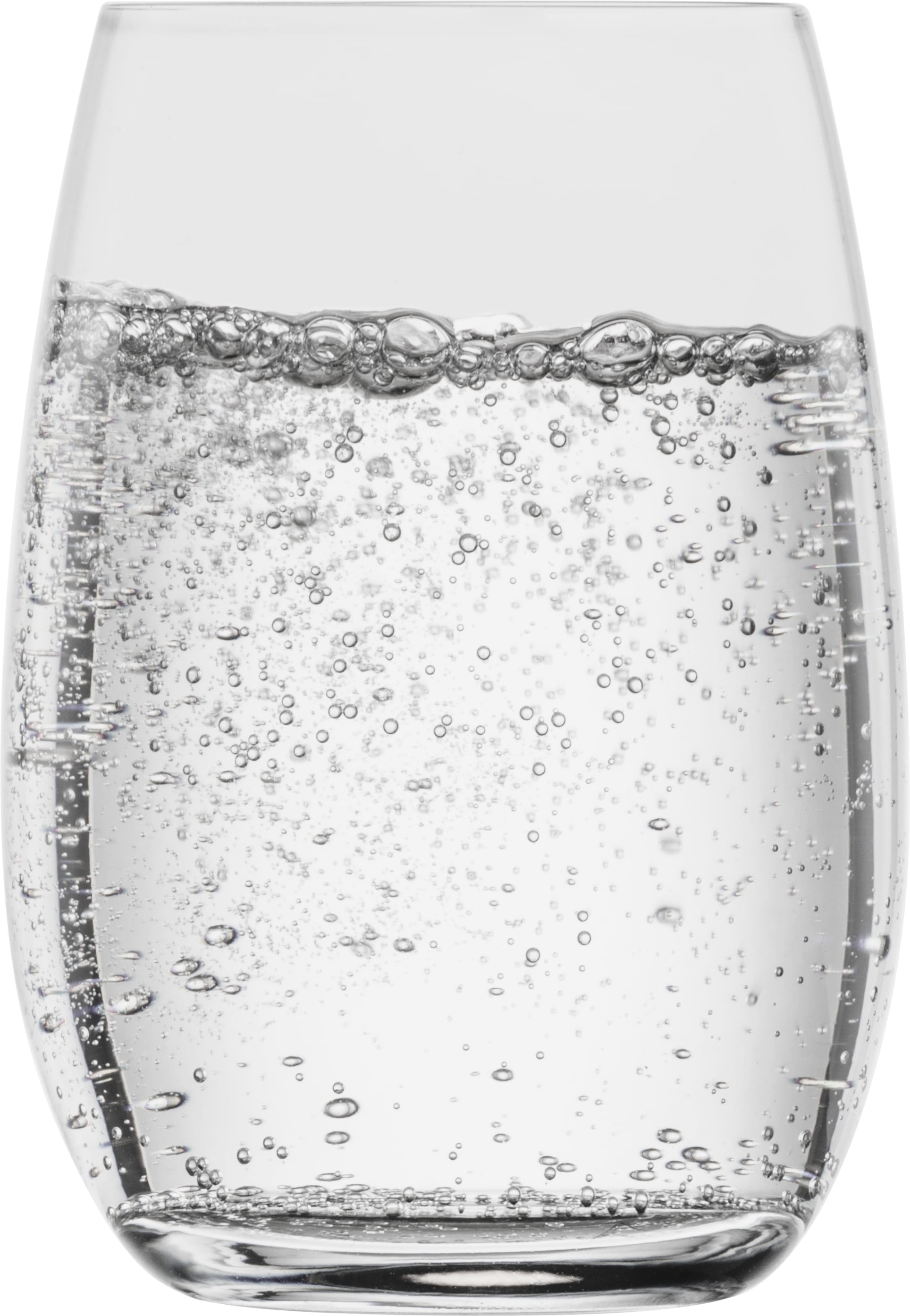 Eisch Glas Light 4 Becher 500/91 Grau in Geschenkröhre